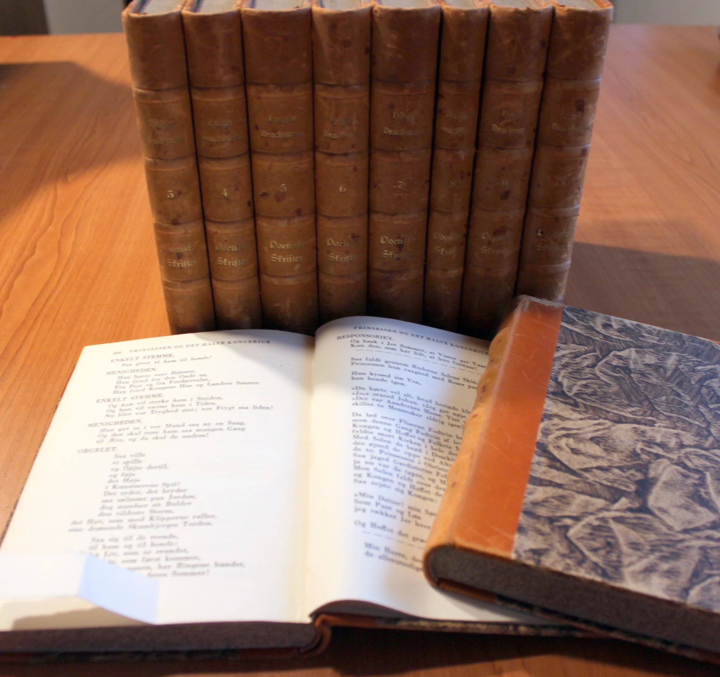 Poetiske skrifter 1-10.