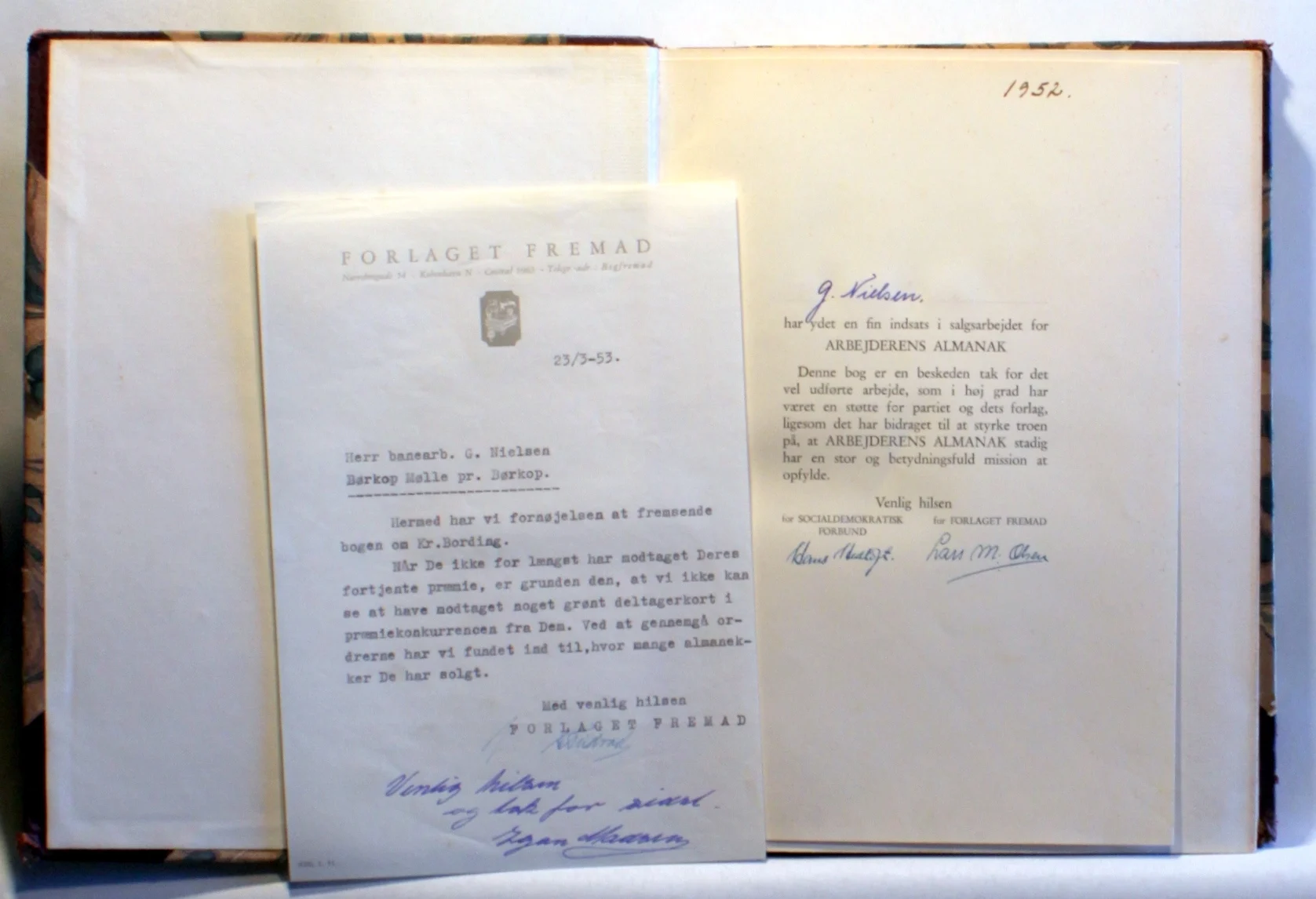 Kr. Bording. Hans Oprindelse, Udvikling og Gerning