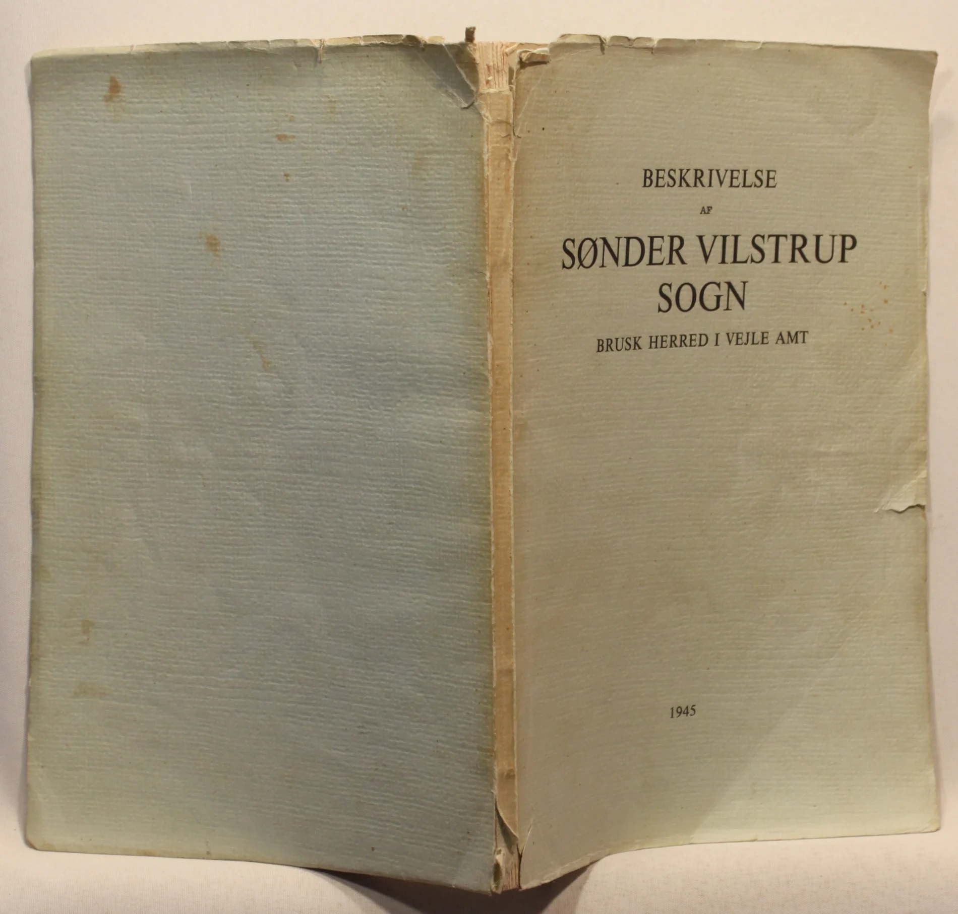 Beskrivelse af Sønder Vilstrup Sogn, Brusk Herred i Vejle Amt