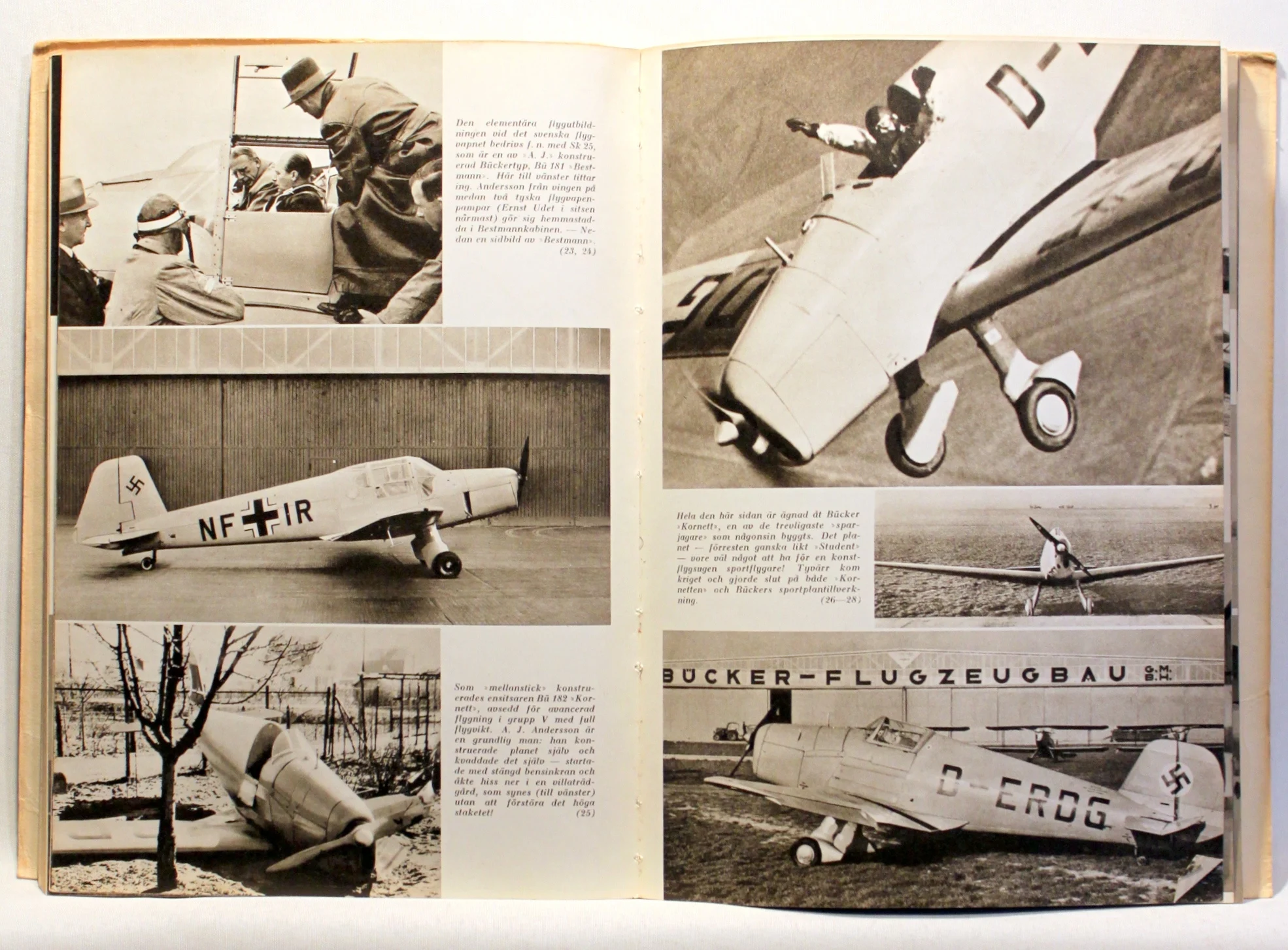 Sportflyg förr och nu