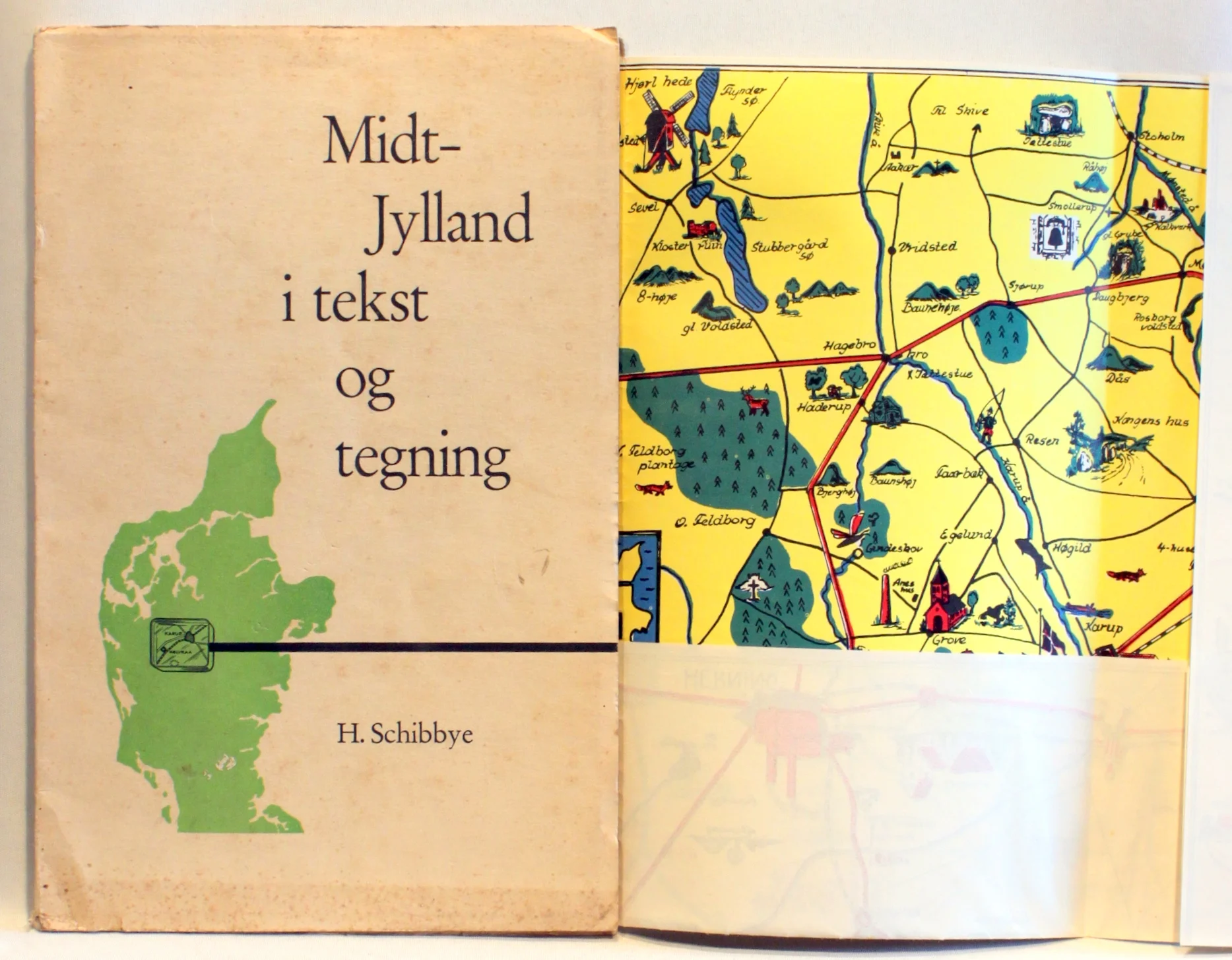 Midtjylland i tekst og tegning