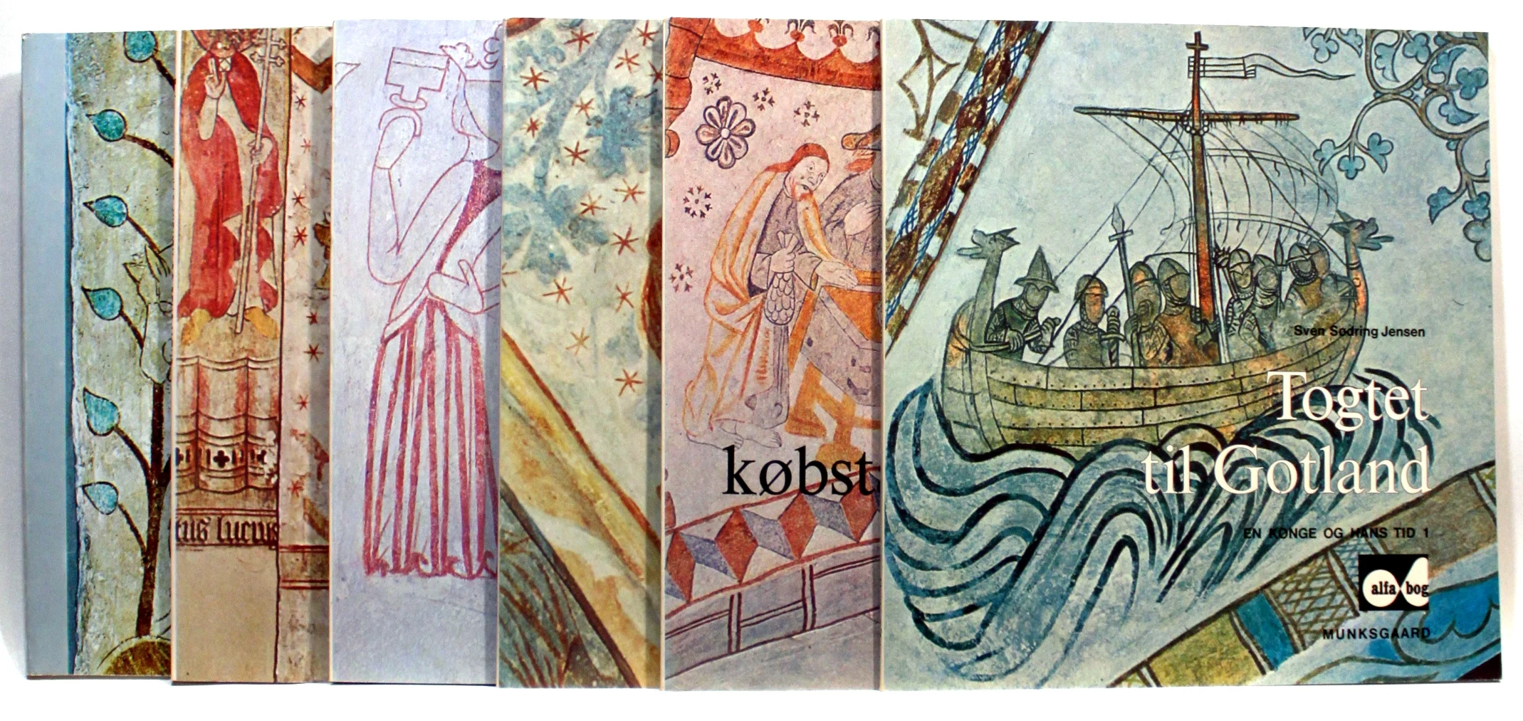 Togtet til Gotland, Købmand, købstad og Hanse, Landsbyen, Borg og fæstning, Kirken og dens mænd, Kongen og hans mænd. 6 Bind