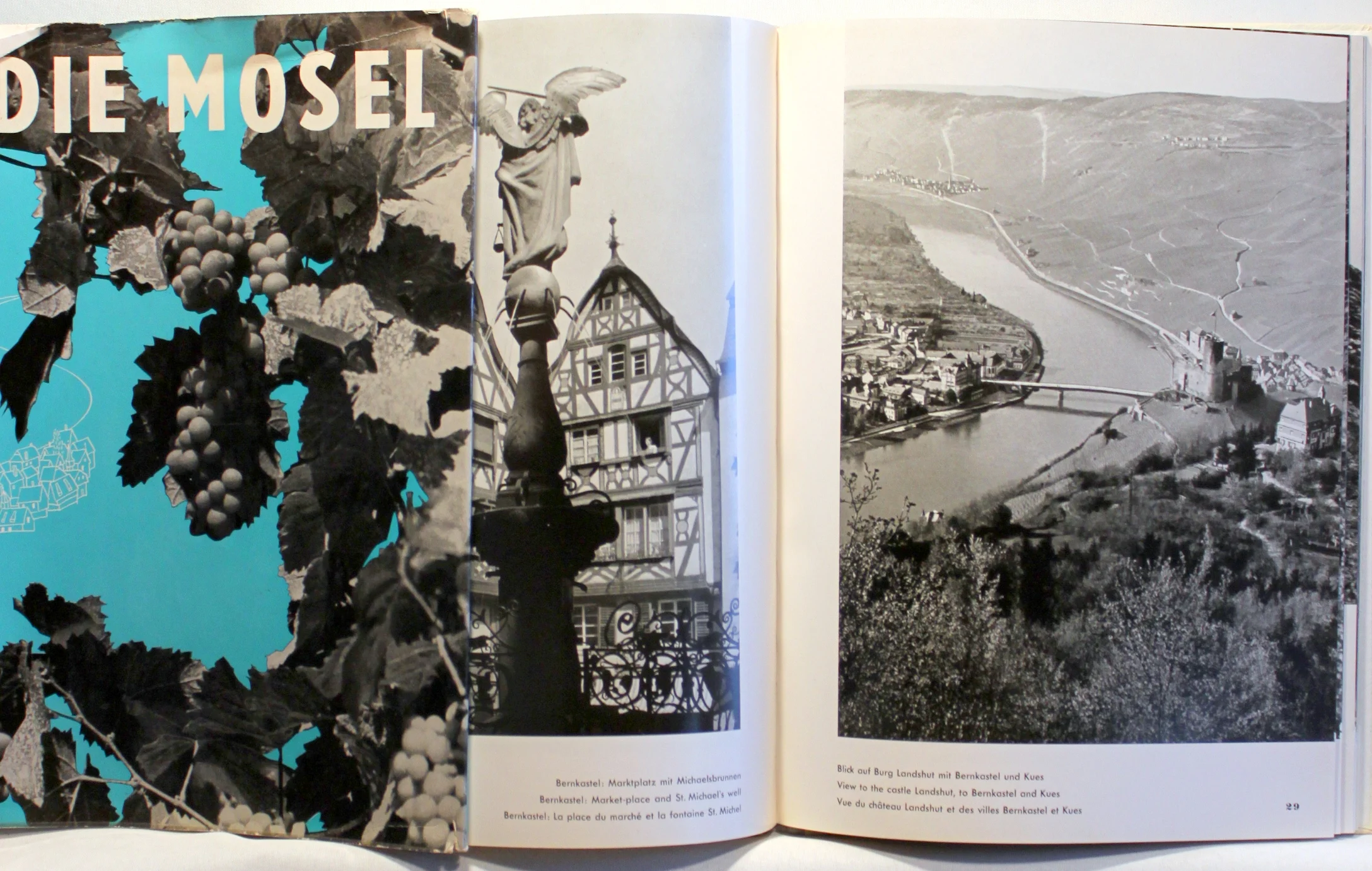 Die Mosel mit einer Einführung und einer Karte