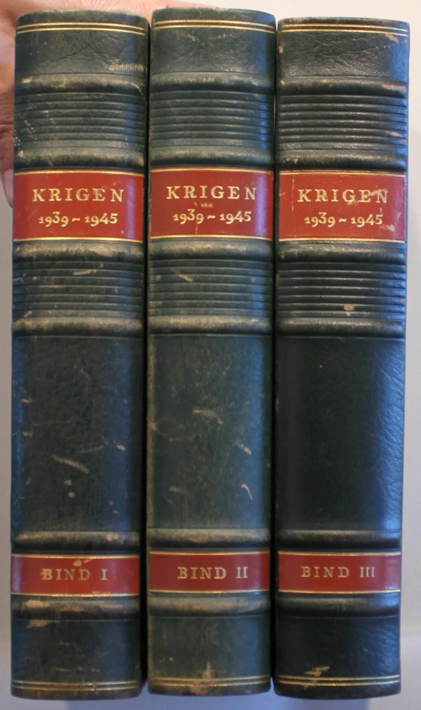 Krigen 1939-1945. 3 Bind.