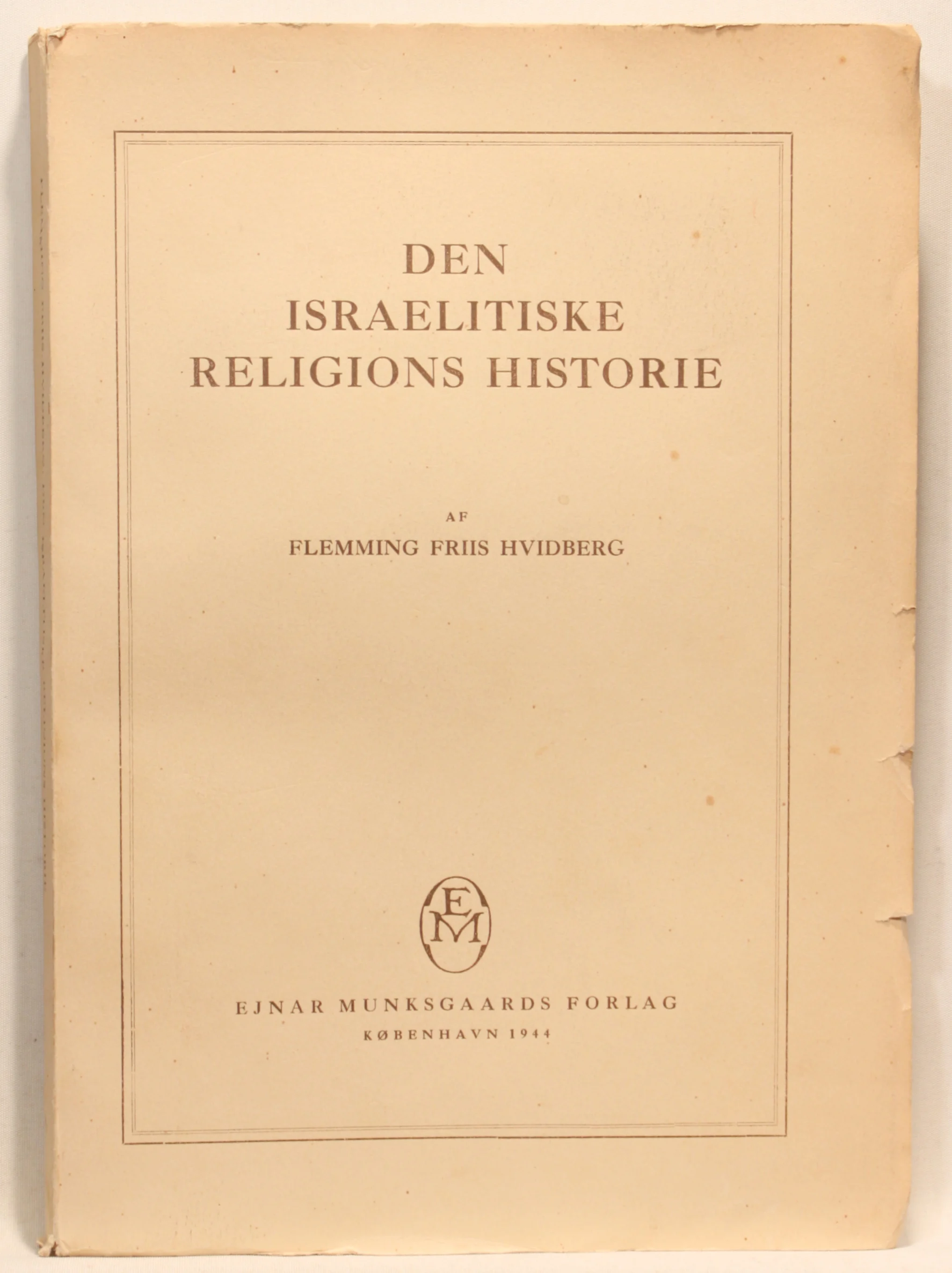 Den israelitiske Religions Historie