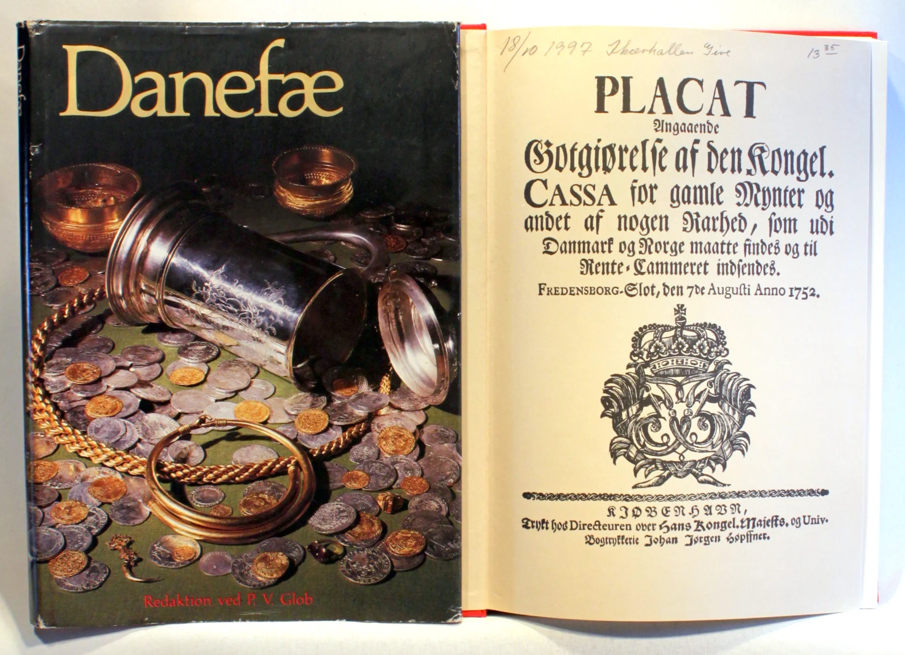 Danefæ. Til Hendes Majestæt Dronning Margrethe II 16.april 1980