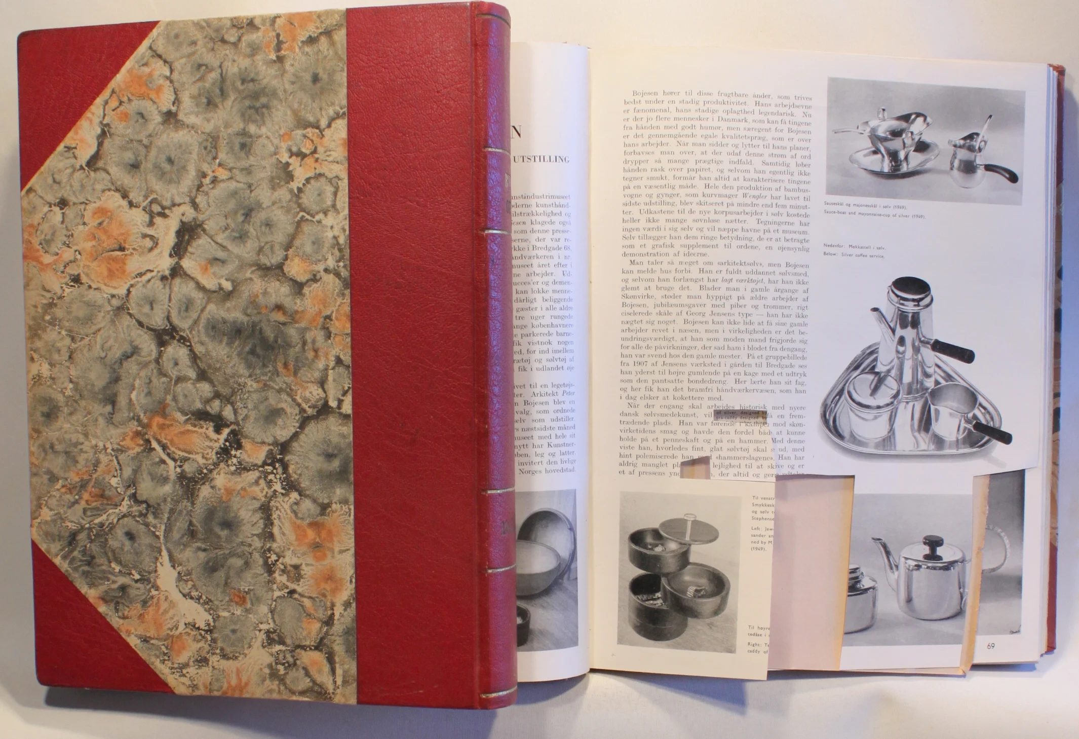 Bonytt 1950 -1951. Bygge og Bo Tidsskrift for moderne hjem 1941-1943