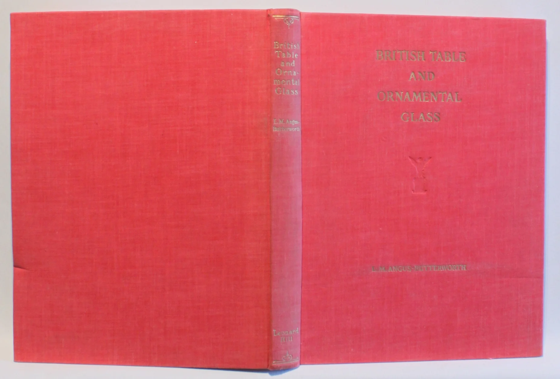 British table and ornamental glass