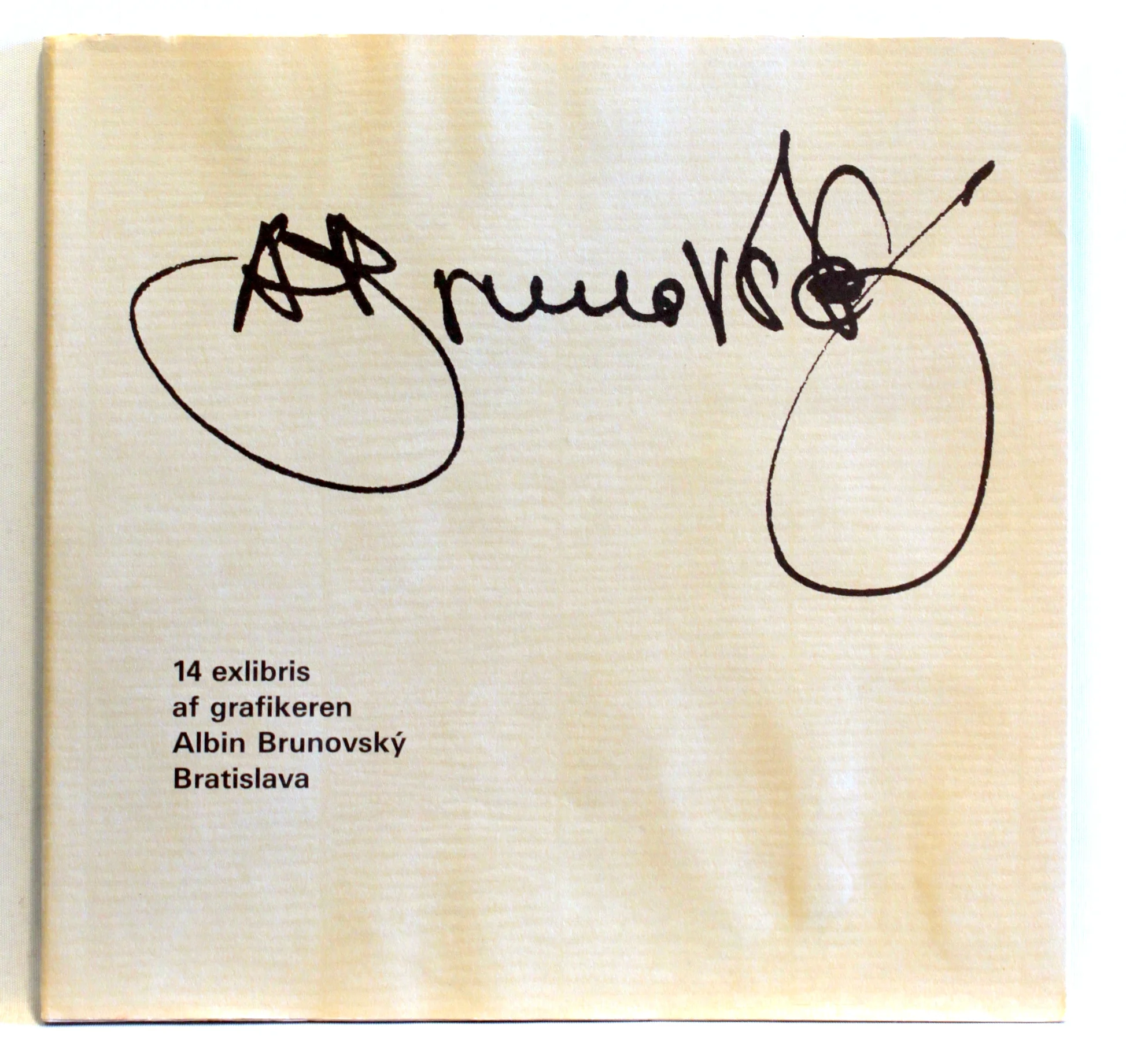 Albin Brunovský. 14 exlibris af Albin Brunovský, Bratislava
