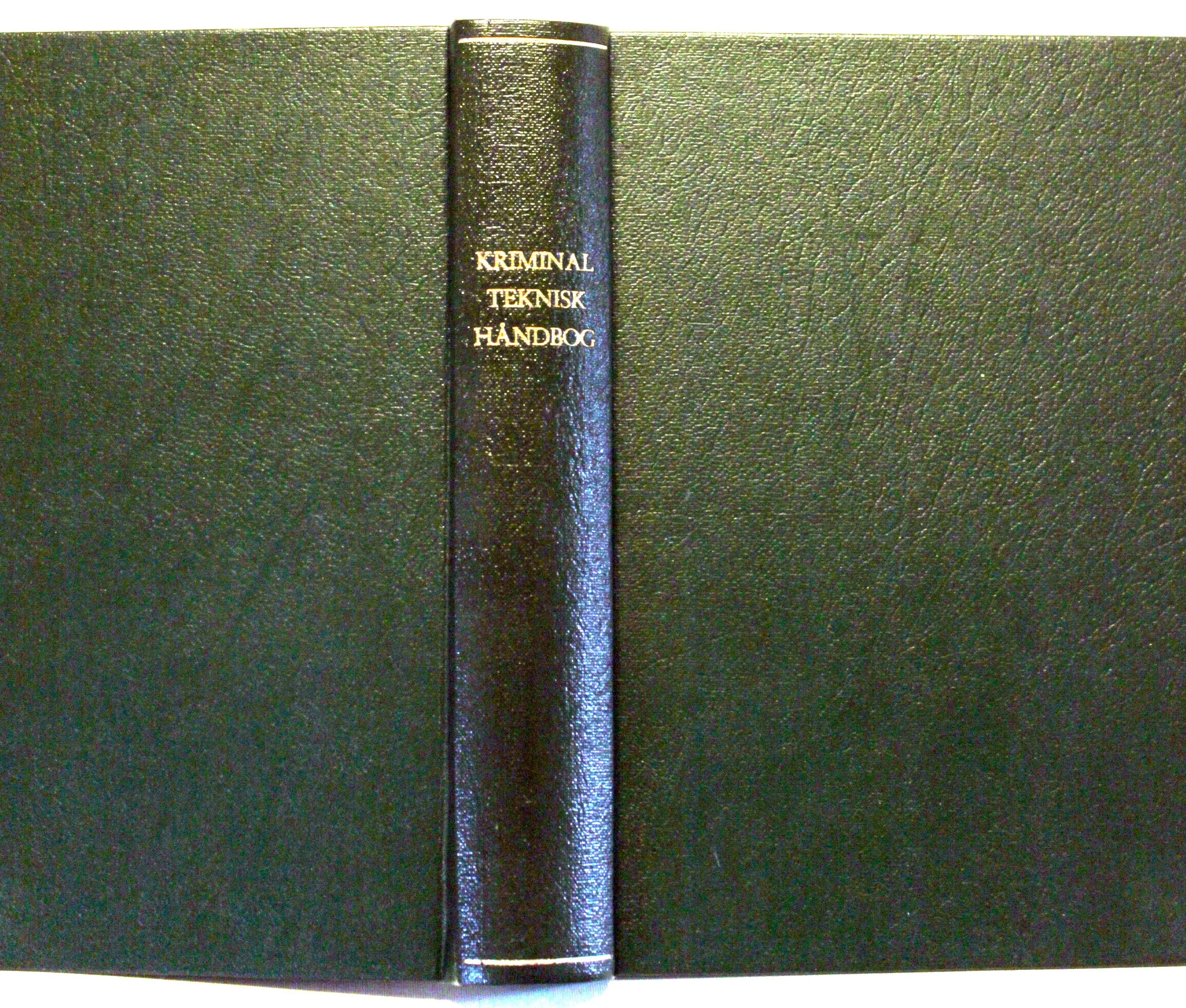 Kriminalteknisk Håndbog