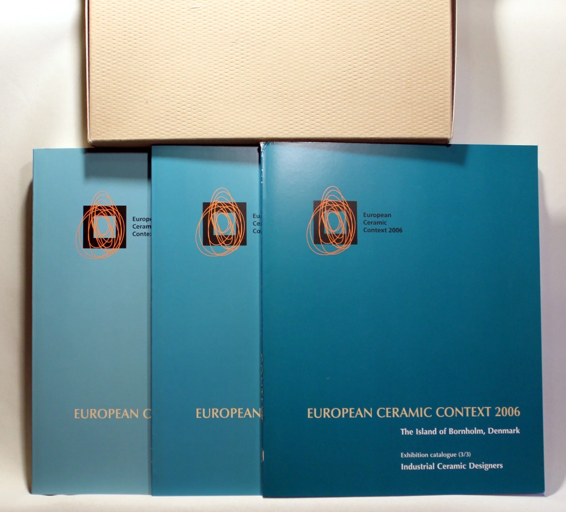 European Ceramic Context 2006. The island of Bornholm, Denmark. Exhibition catalogue 1 til 3.