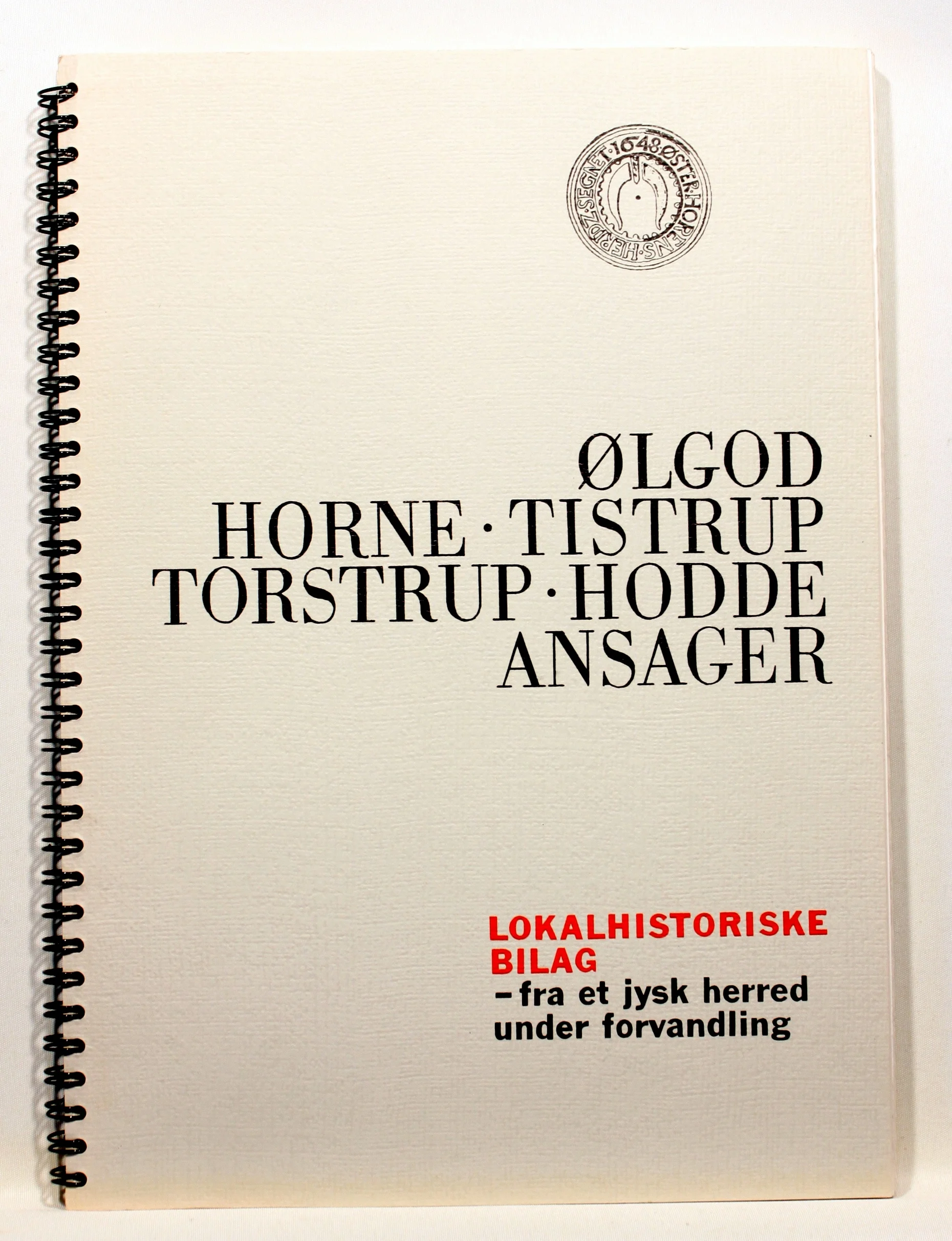 Ølgod, Horne, Tistrup, Torstrup, Hodde, Ansager
