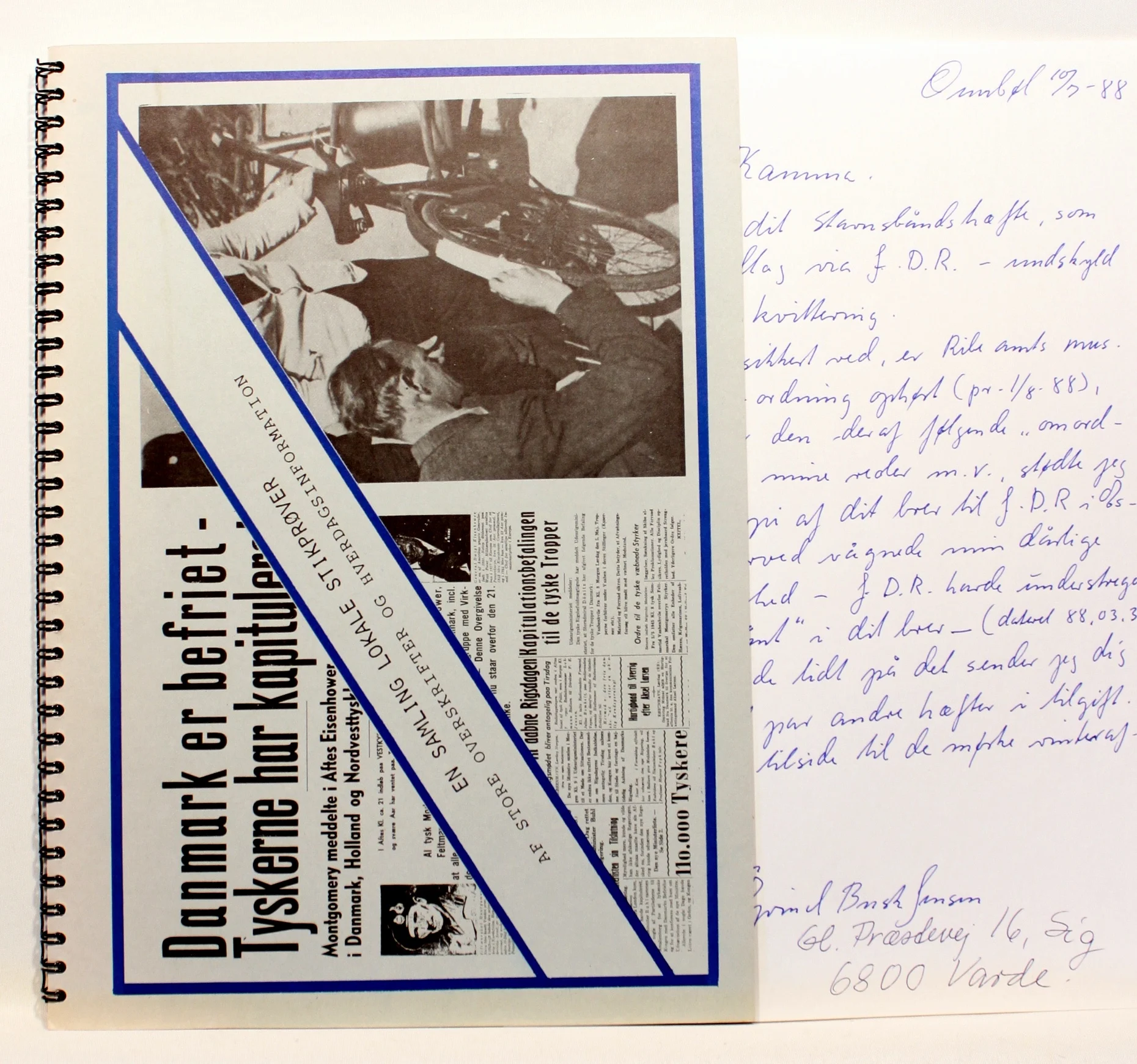 En samling lokale stikprøver. Af store overskrifter og hverdagsinformation under Anden Verdenskrig