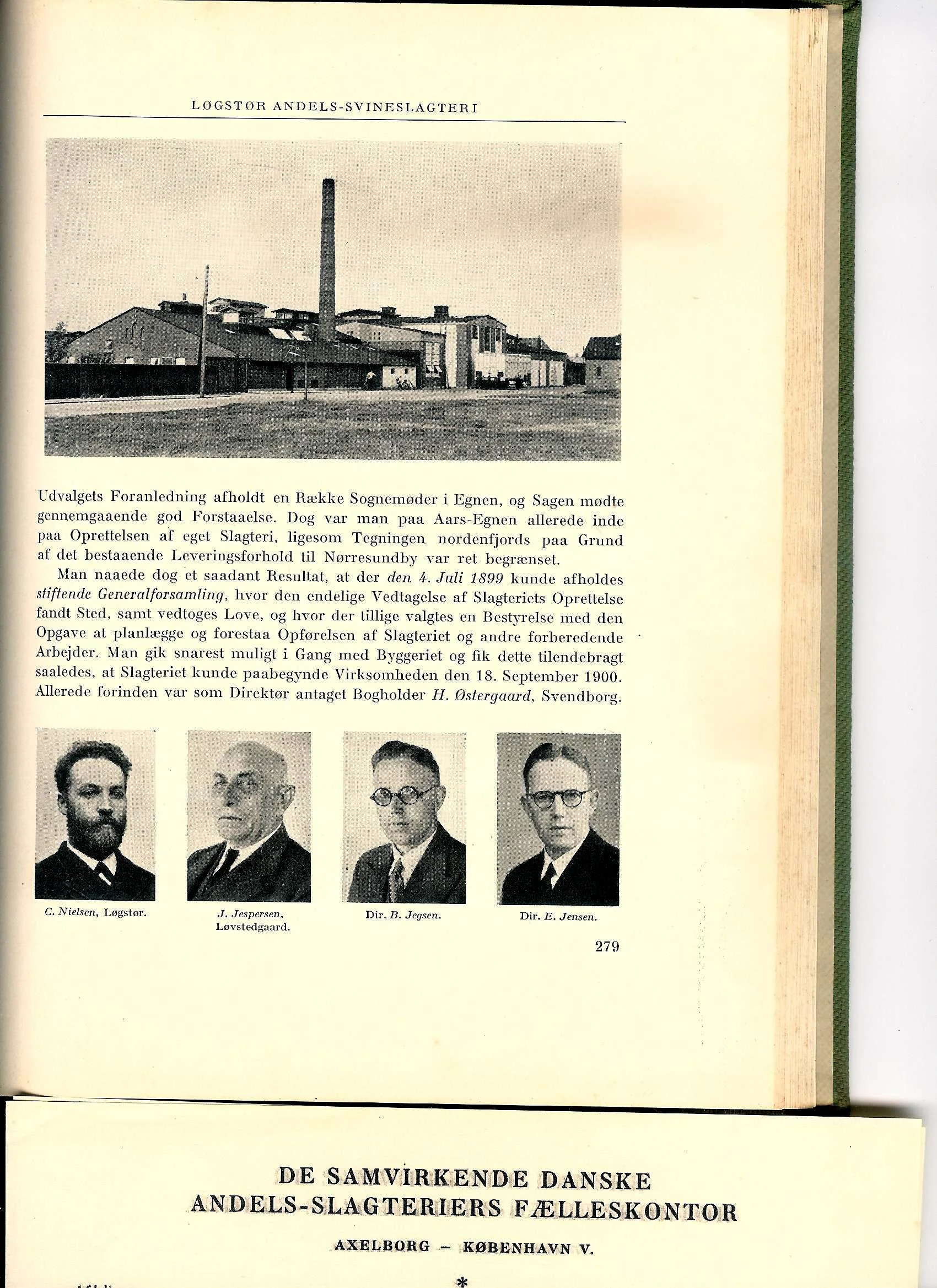 Andels Slagterierne i Danmark 1887-1937