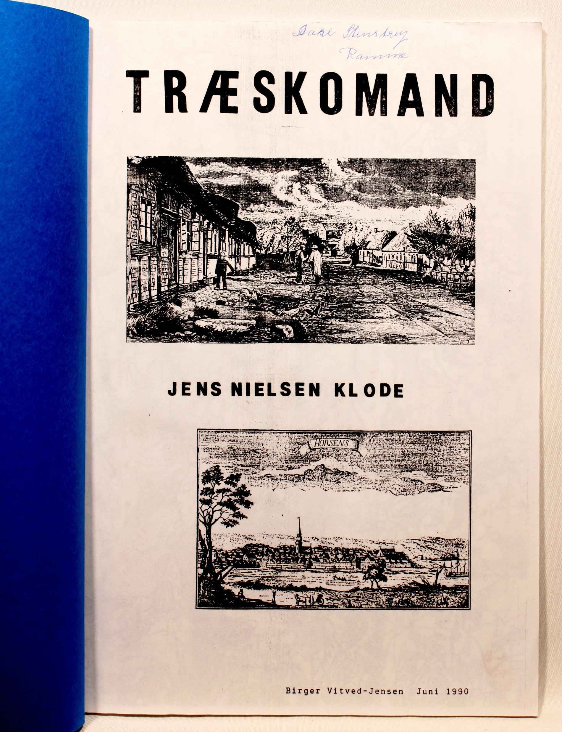 Træskomand. Jens Nielsen Klode