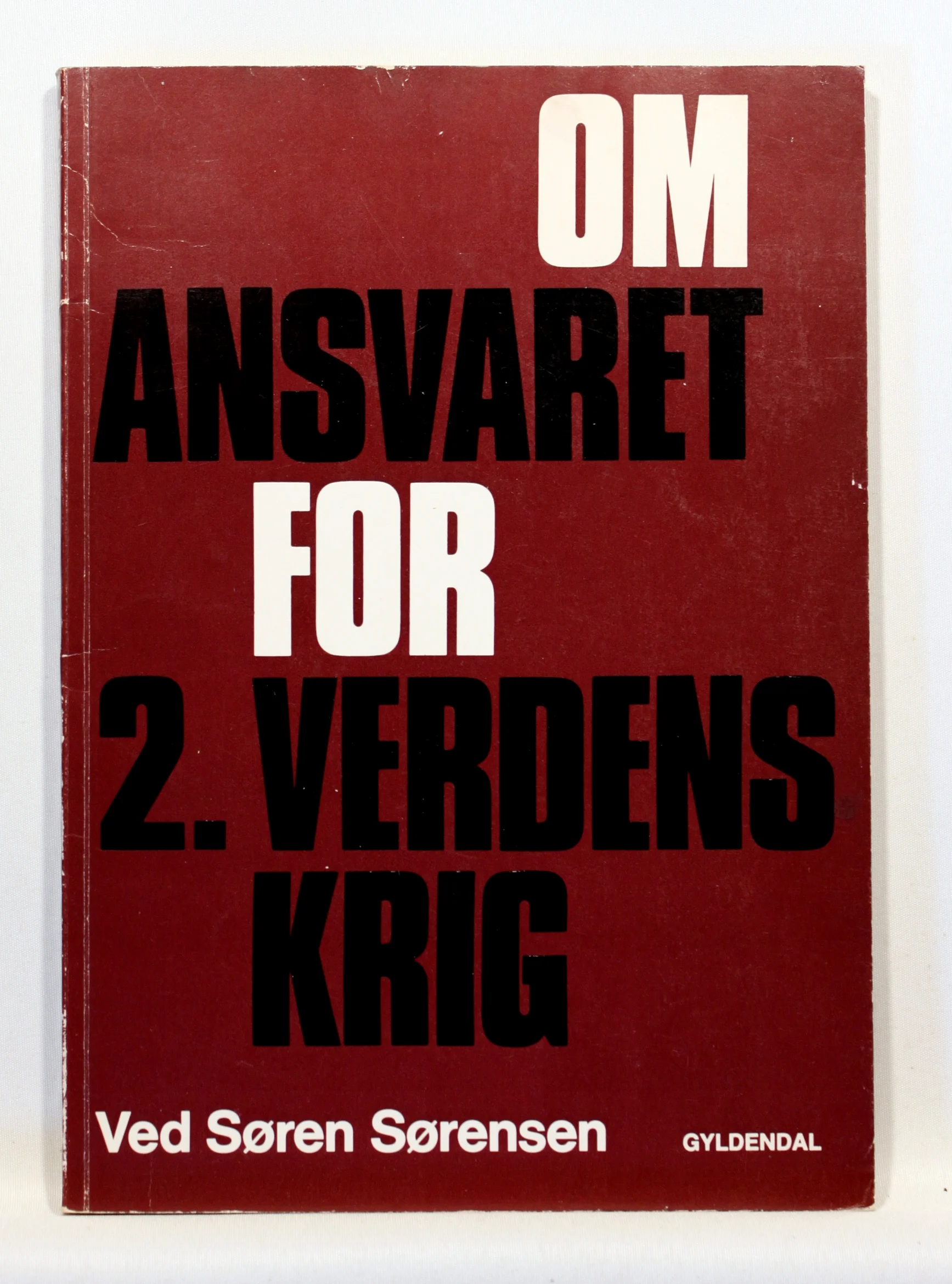 Om ansvaret for 2. Verdenskrig
