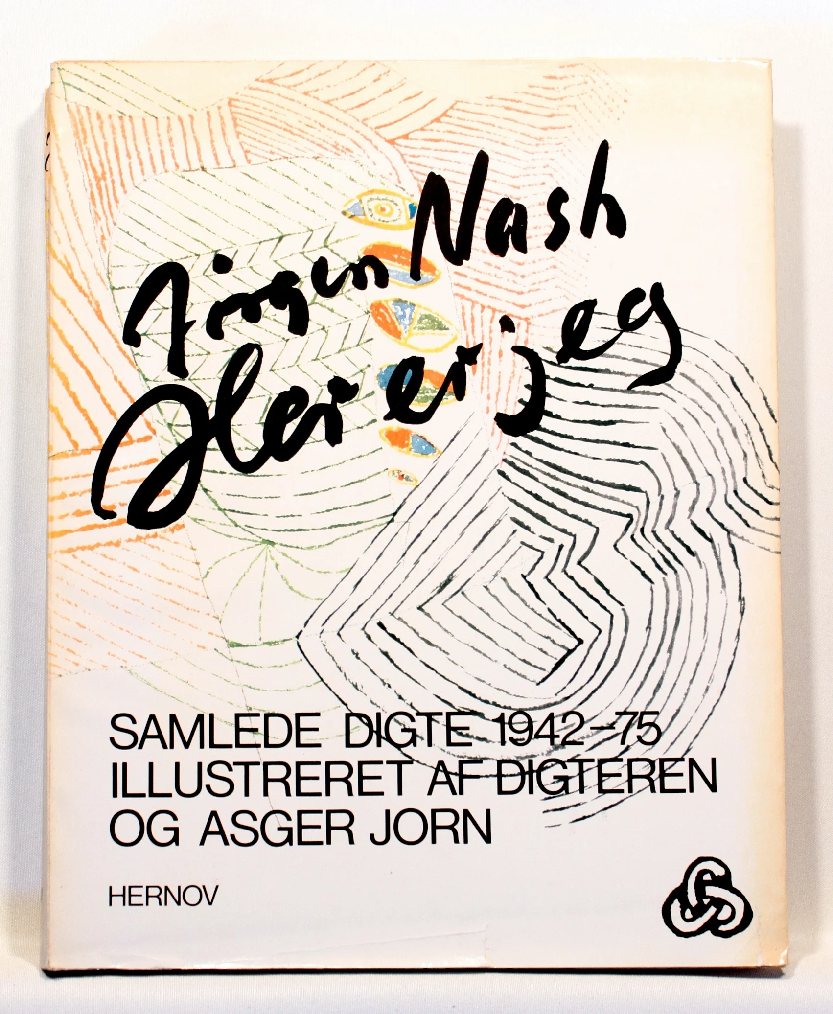 Her er jeg. Samlede digte 1942-75 illustreret af digteren og Asger Jorn