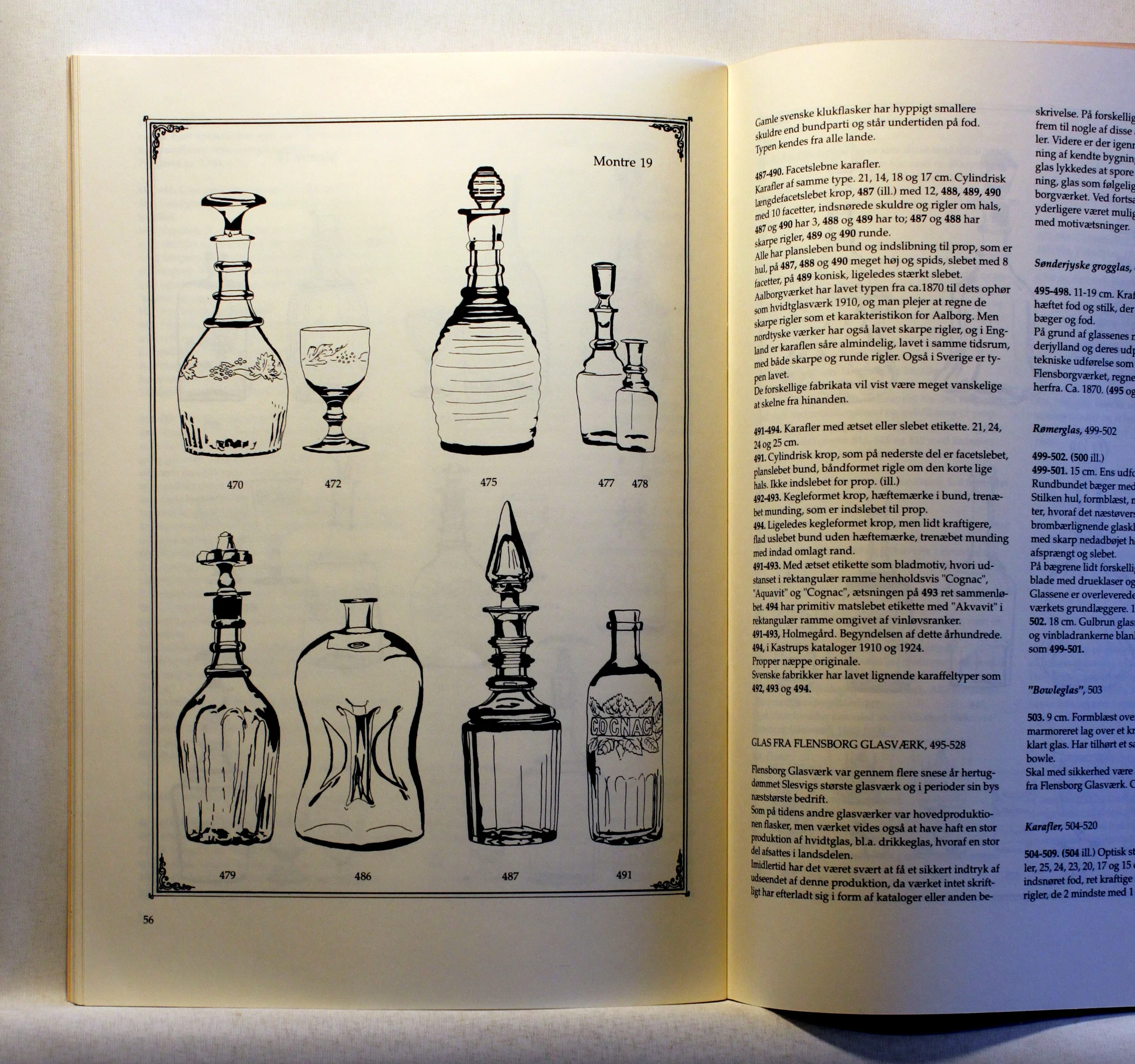 Harald Roesdahls glas på Sønderborg Slot