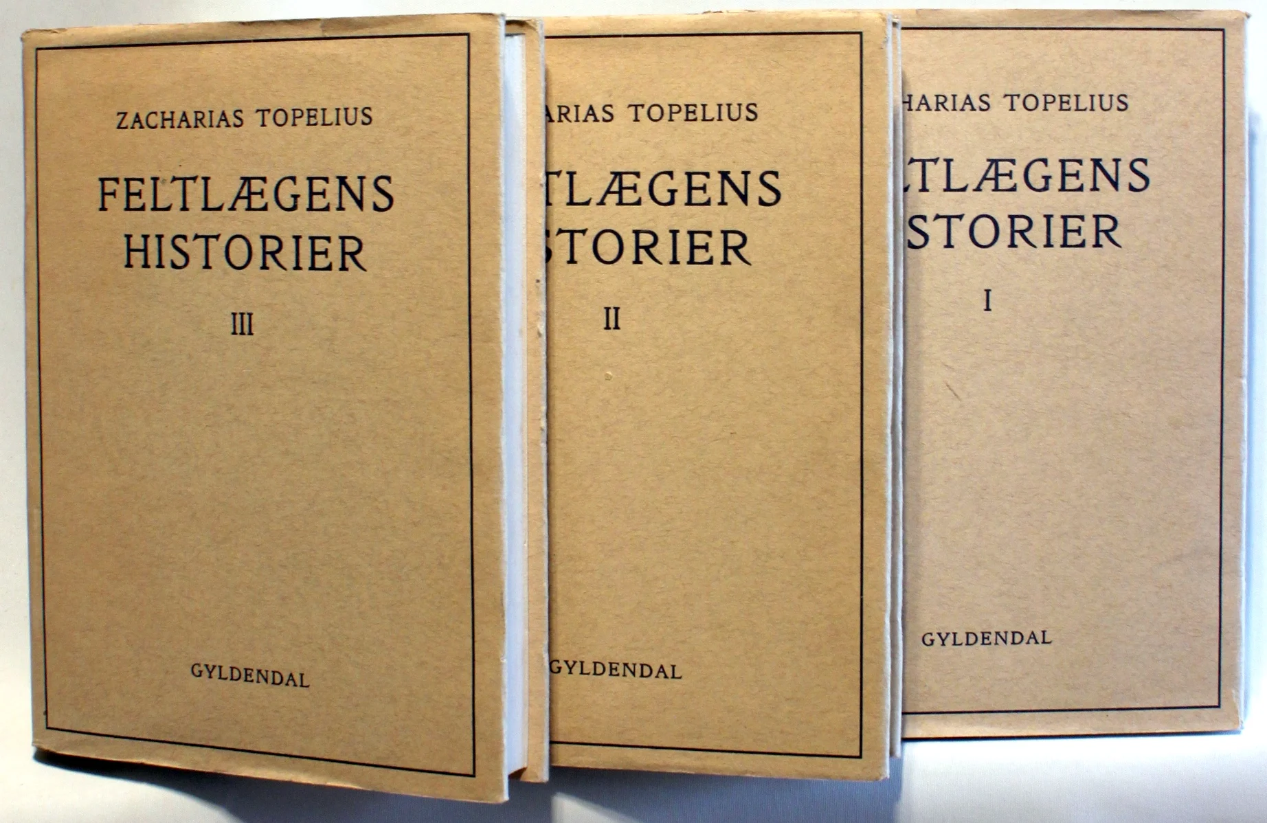 Feltlægens Historier. Bind 1-3