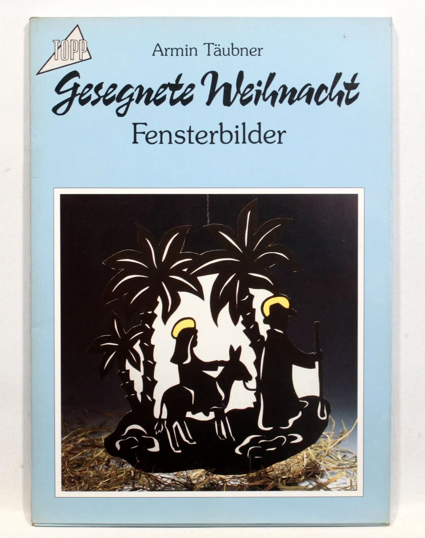 Gesegnete Weihnacht. Fensterbilder
