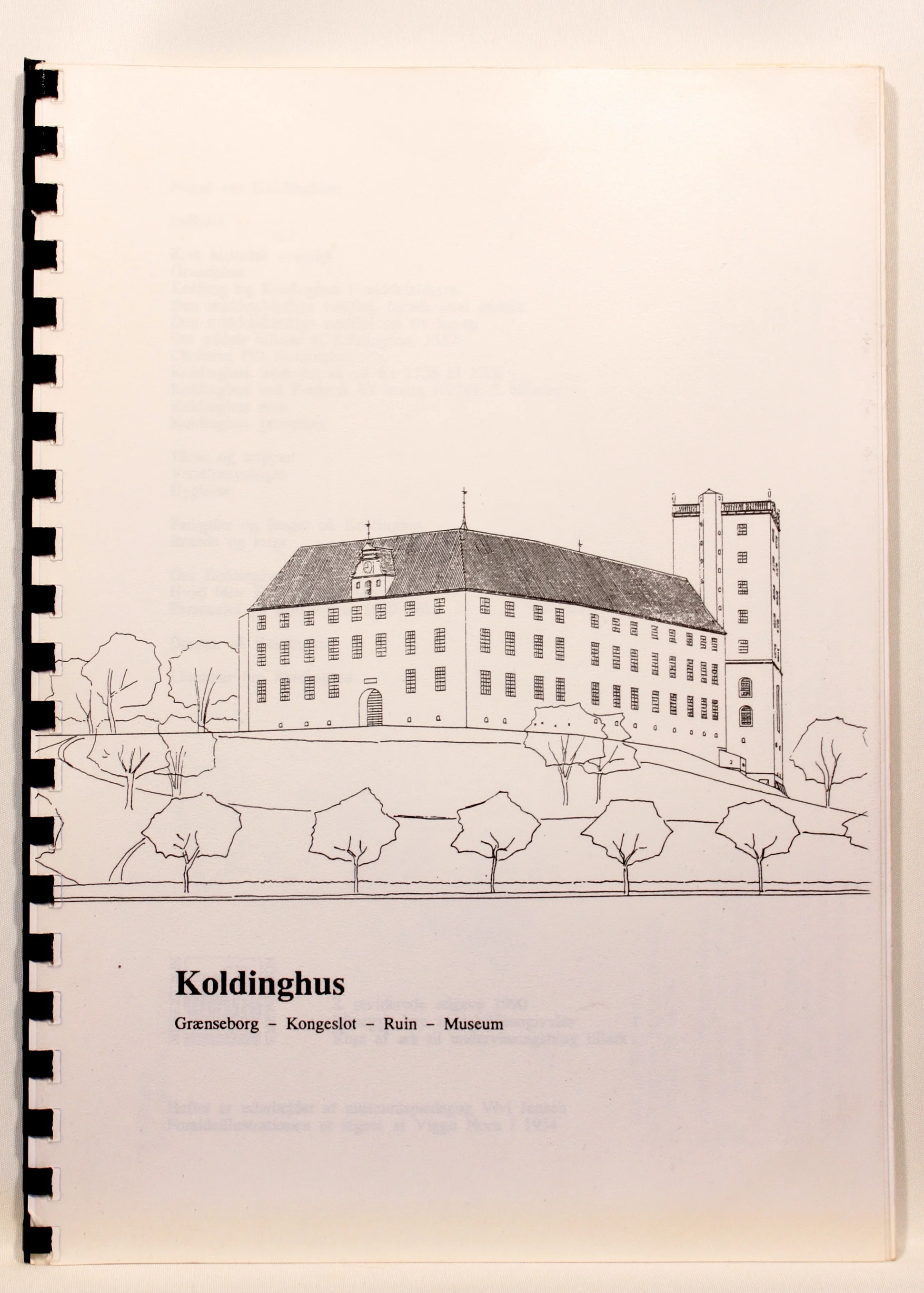 Koldinghus. Grænseborg-Kongeslot-Ruin-Museum