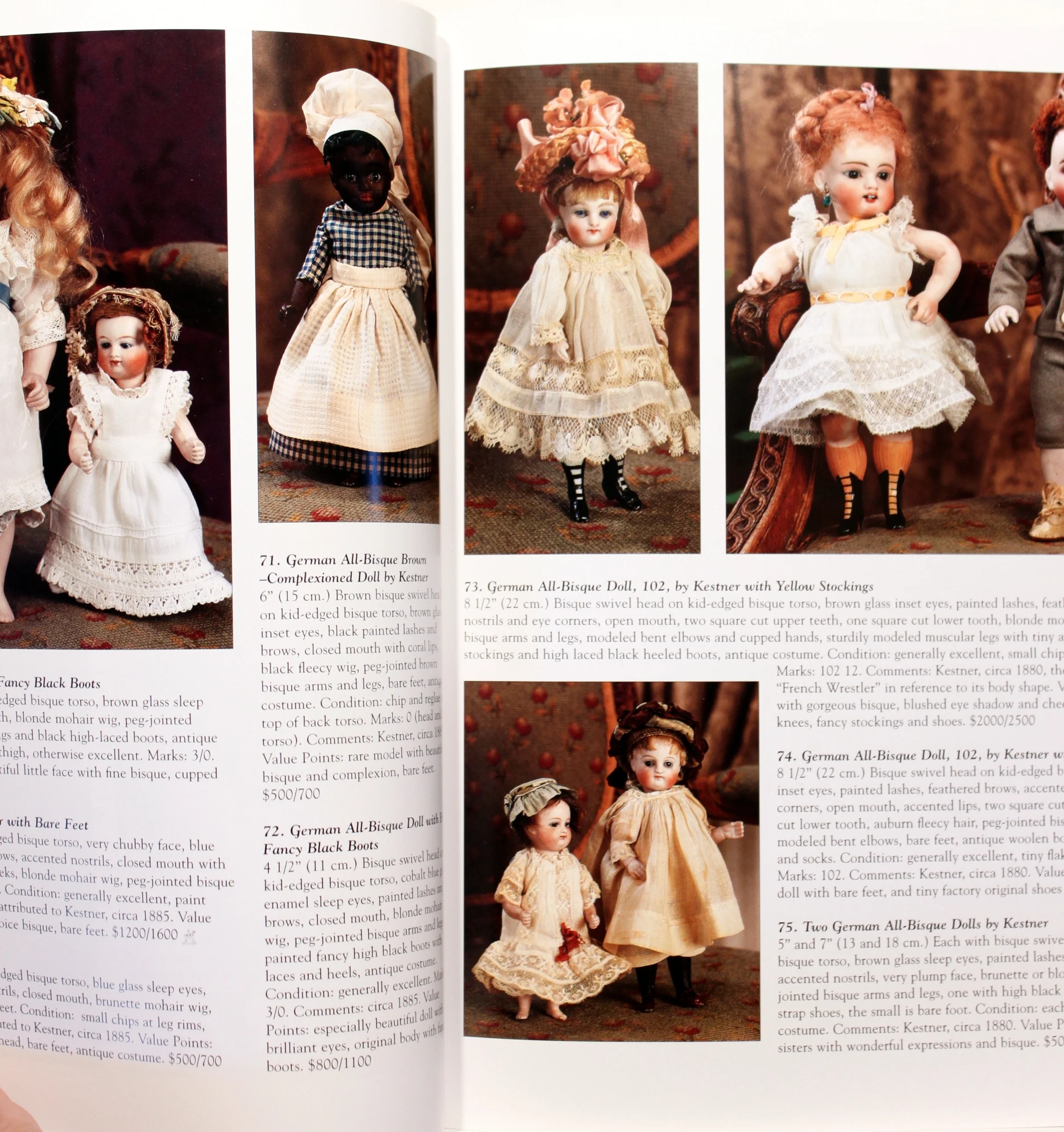 Silhouettes an Auction of Antique Dolls