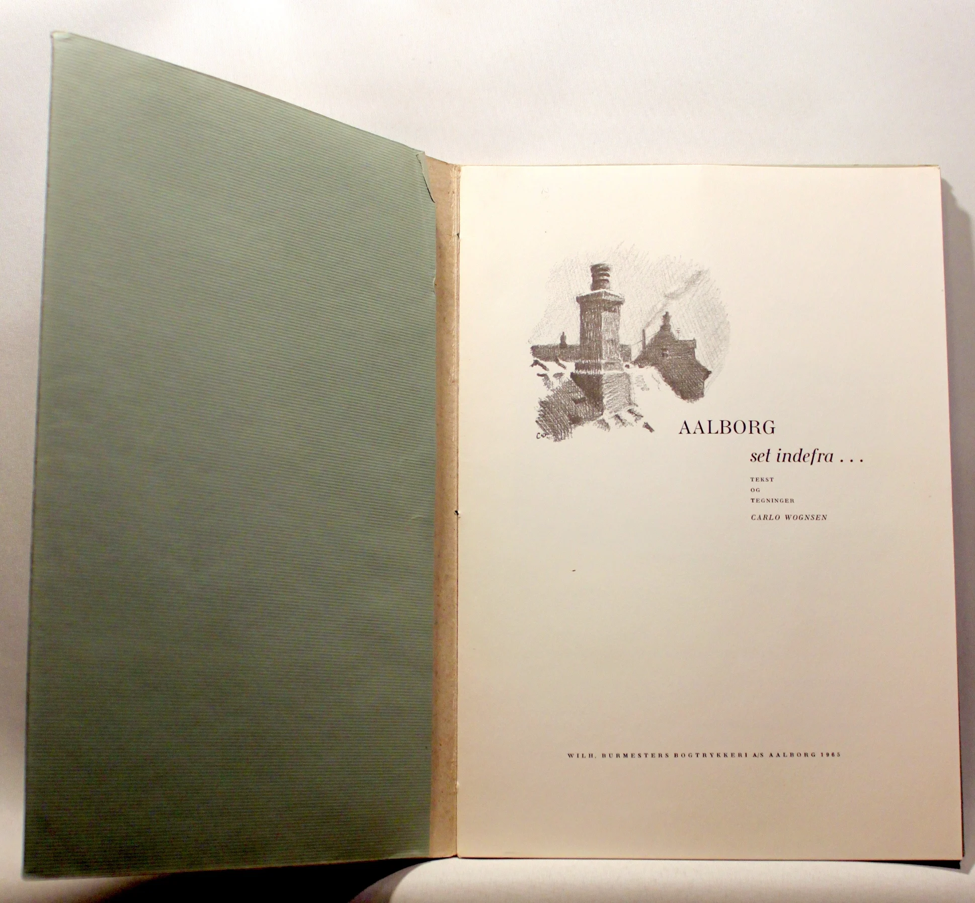 Aalborg set indefra… Tekst og tenginger