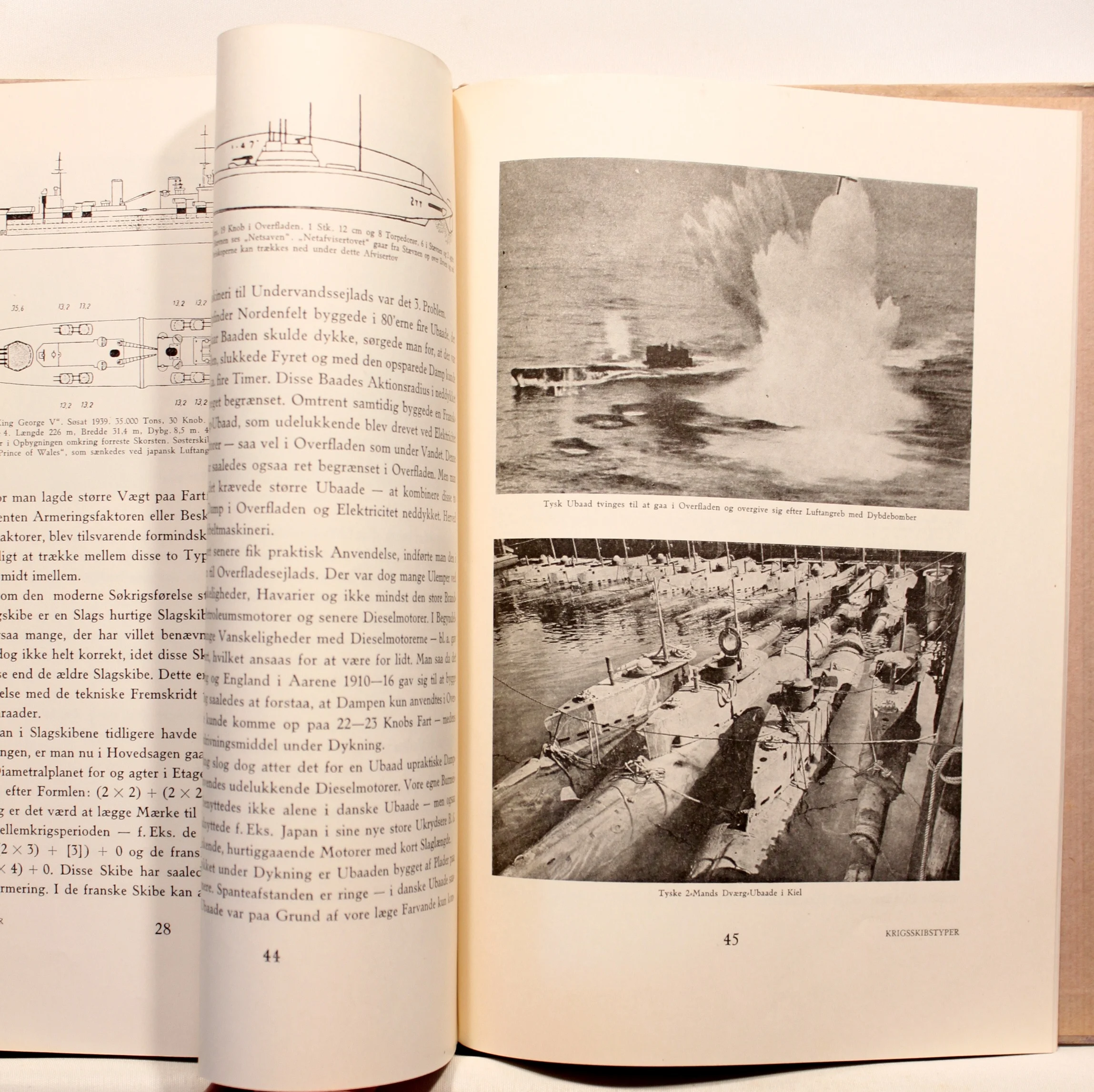 Søkrigsvaaben. Krigsskibstyper og Søkrigsførelse under den anden Verdenskrig