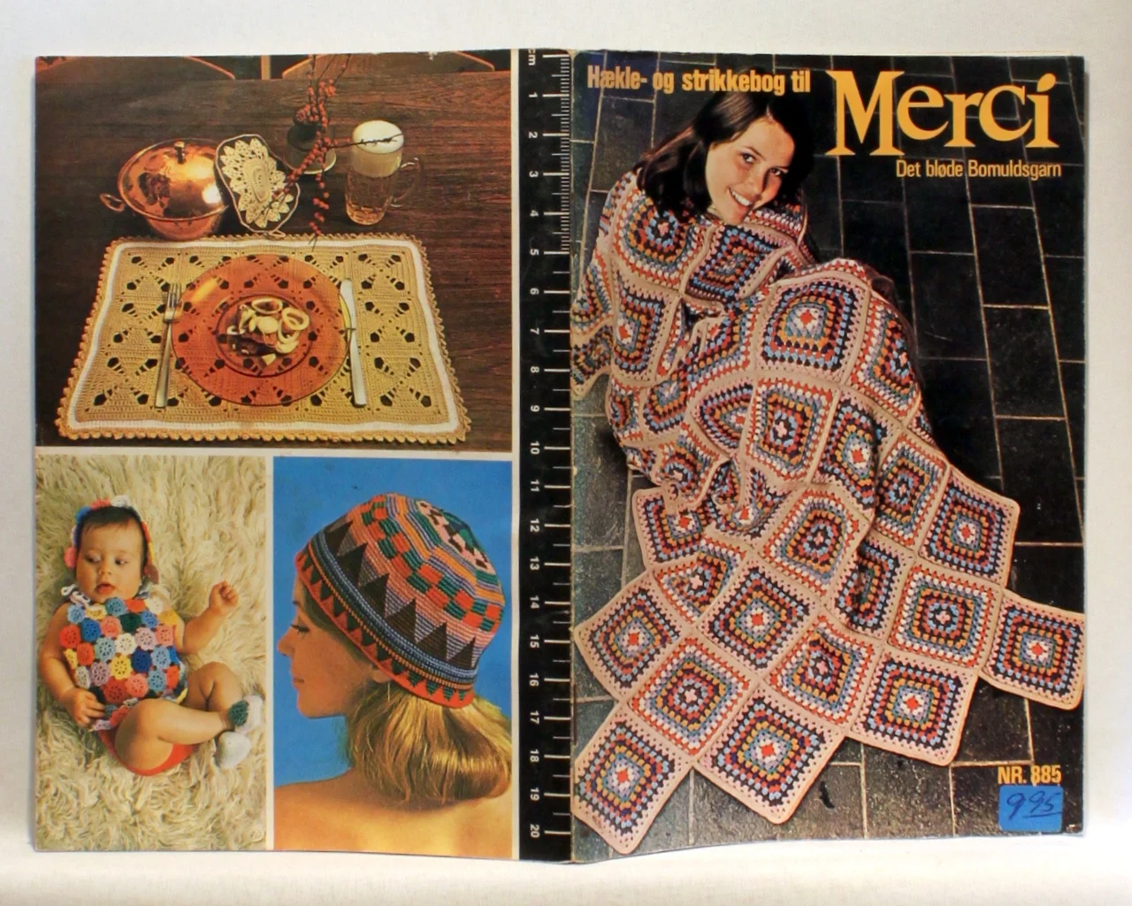Hækle og strikkebog til Merci