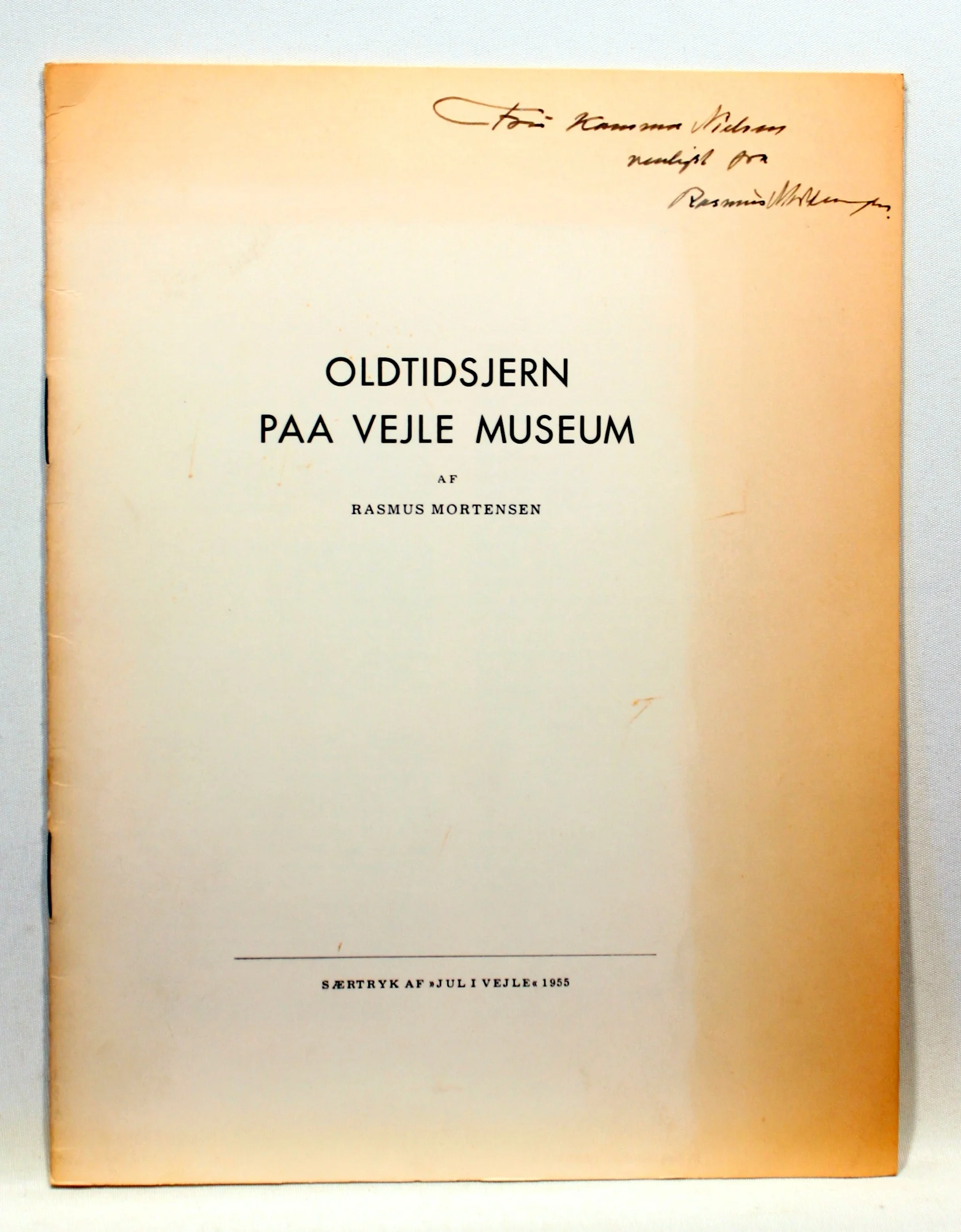 Oldtidsjern paa Vejle Museum
