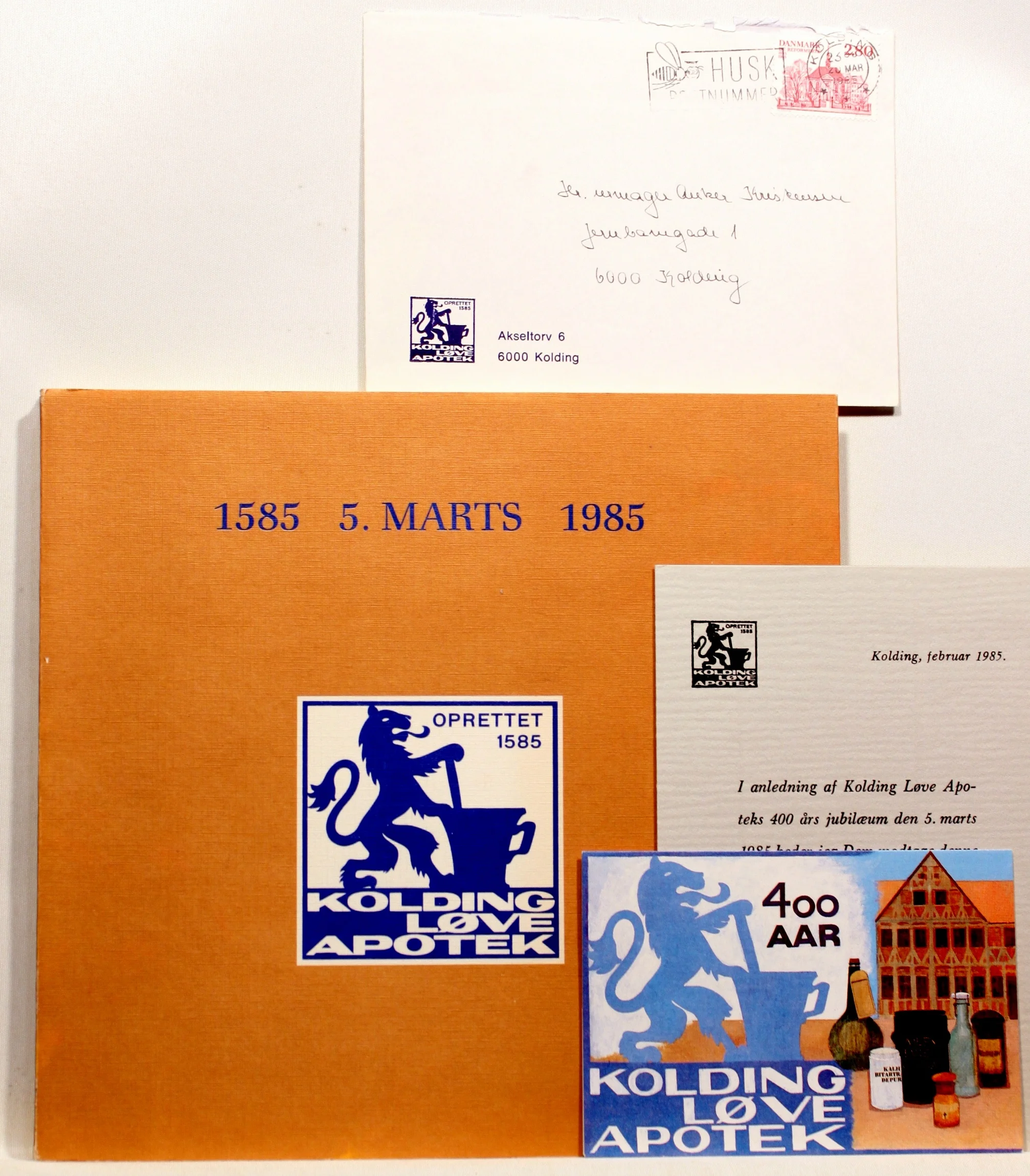 Historie og historier fra Kolding Løve Apotek