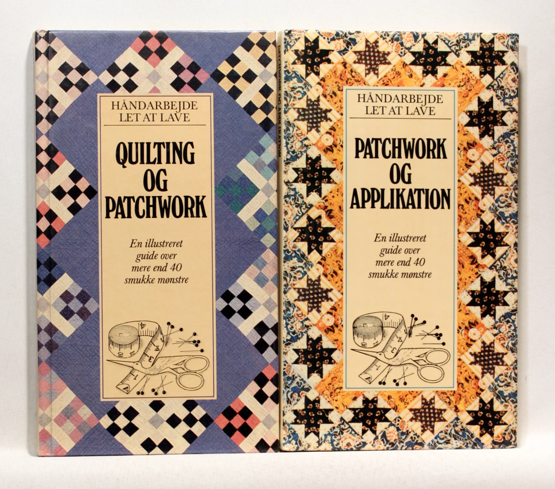 Patchwork og Applikation. Quilting og Patchwork