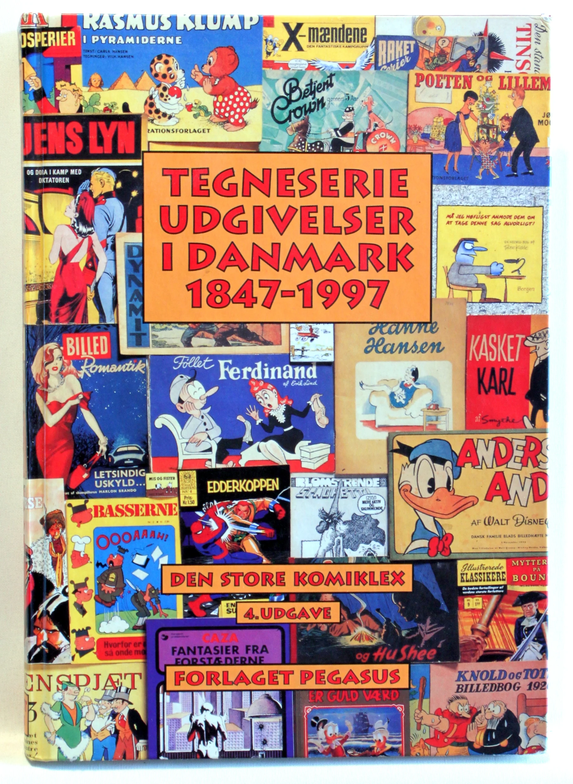 Tegneserieudgivelser i Danmark 1847-1997. Den store Komiklex
