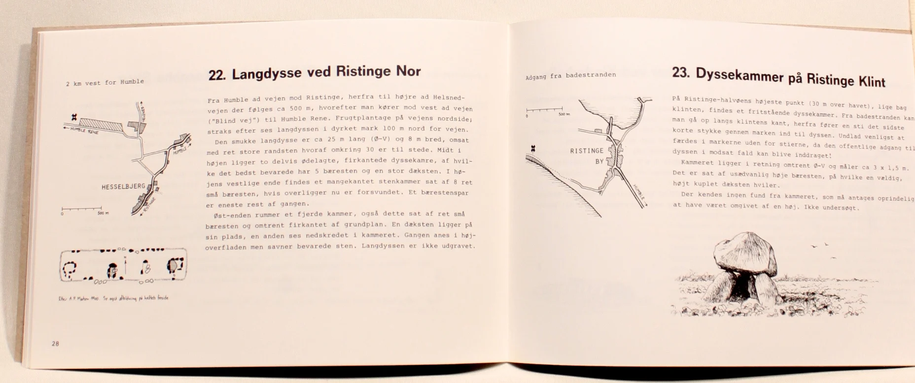 Oldtidsminder på Langeland