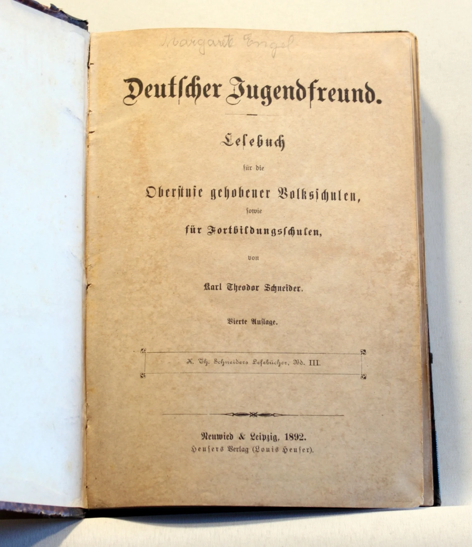 Deutscher Jugendfreund. Lesebuch für die oberstufe gehobener volksschulen