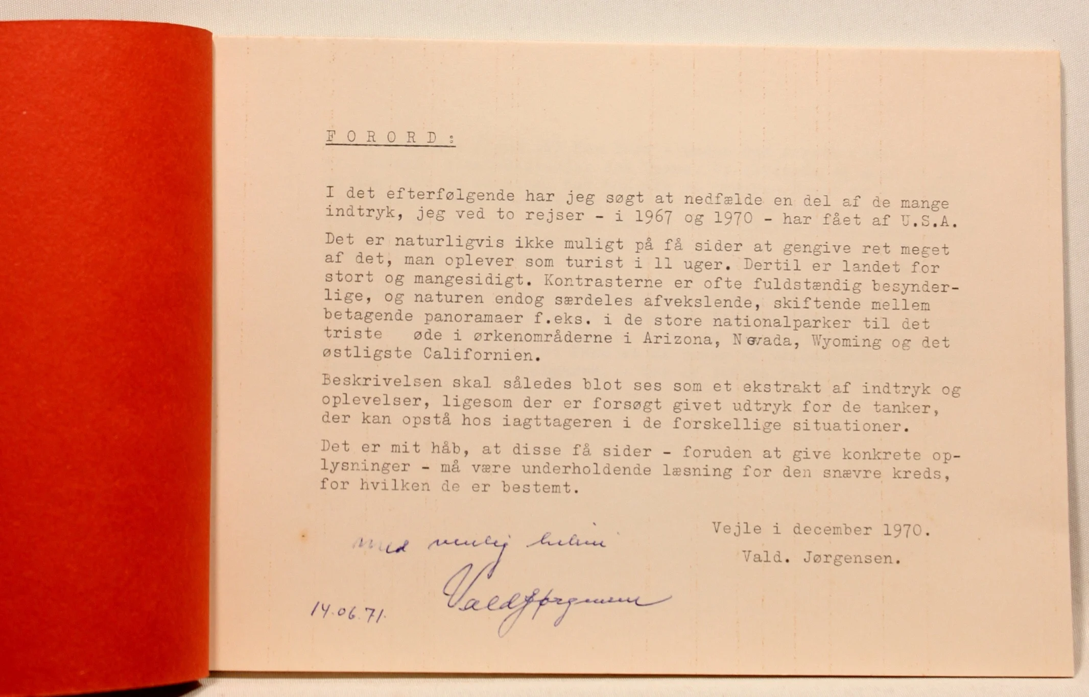 Spredte indtryk fra Amerika