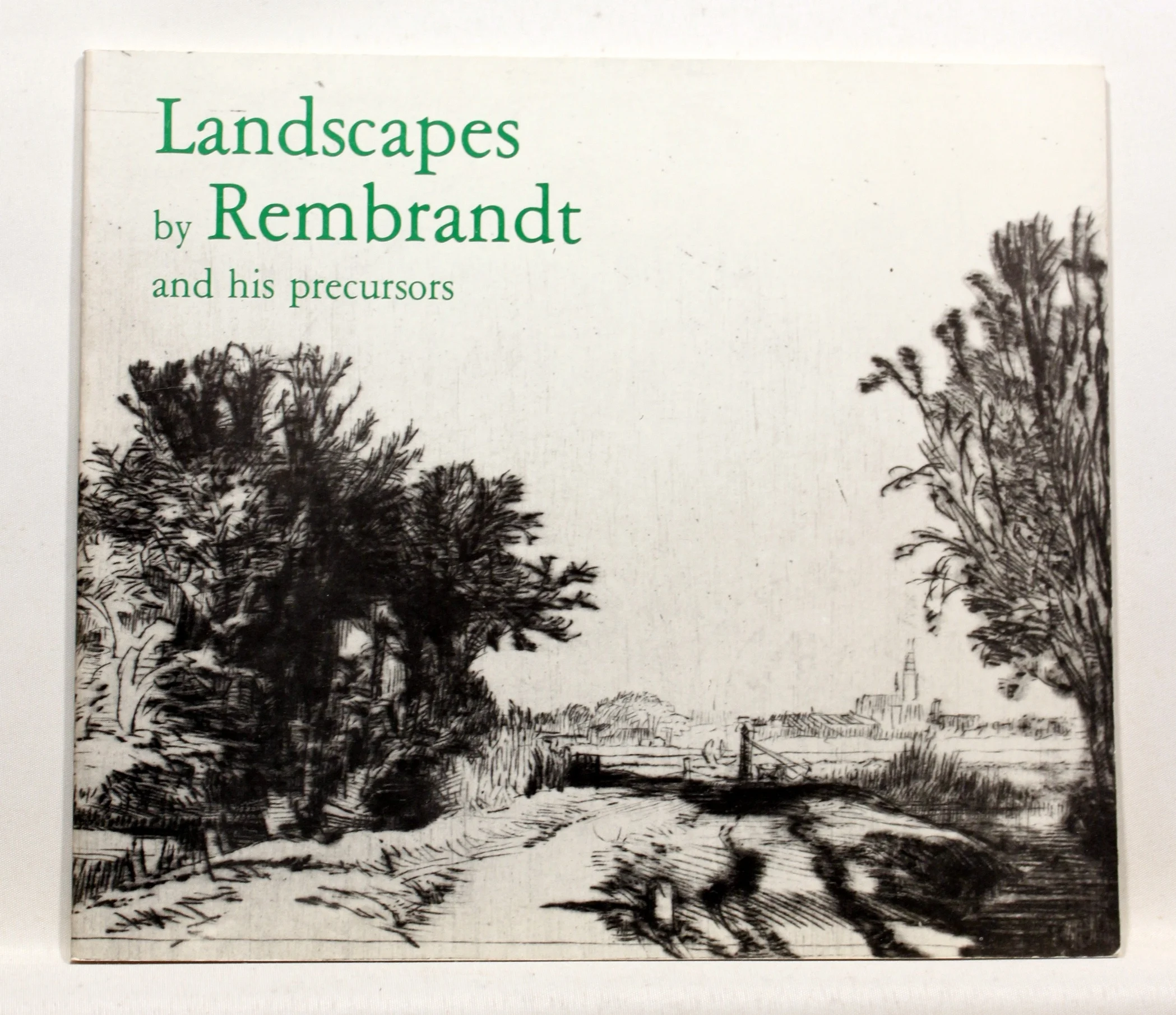 Landscapes by Rembrandt and his precursos