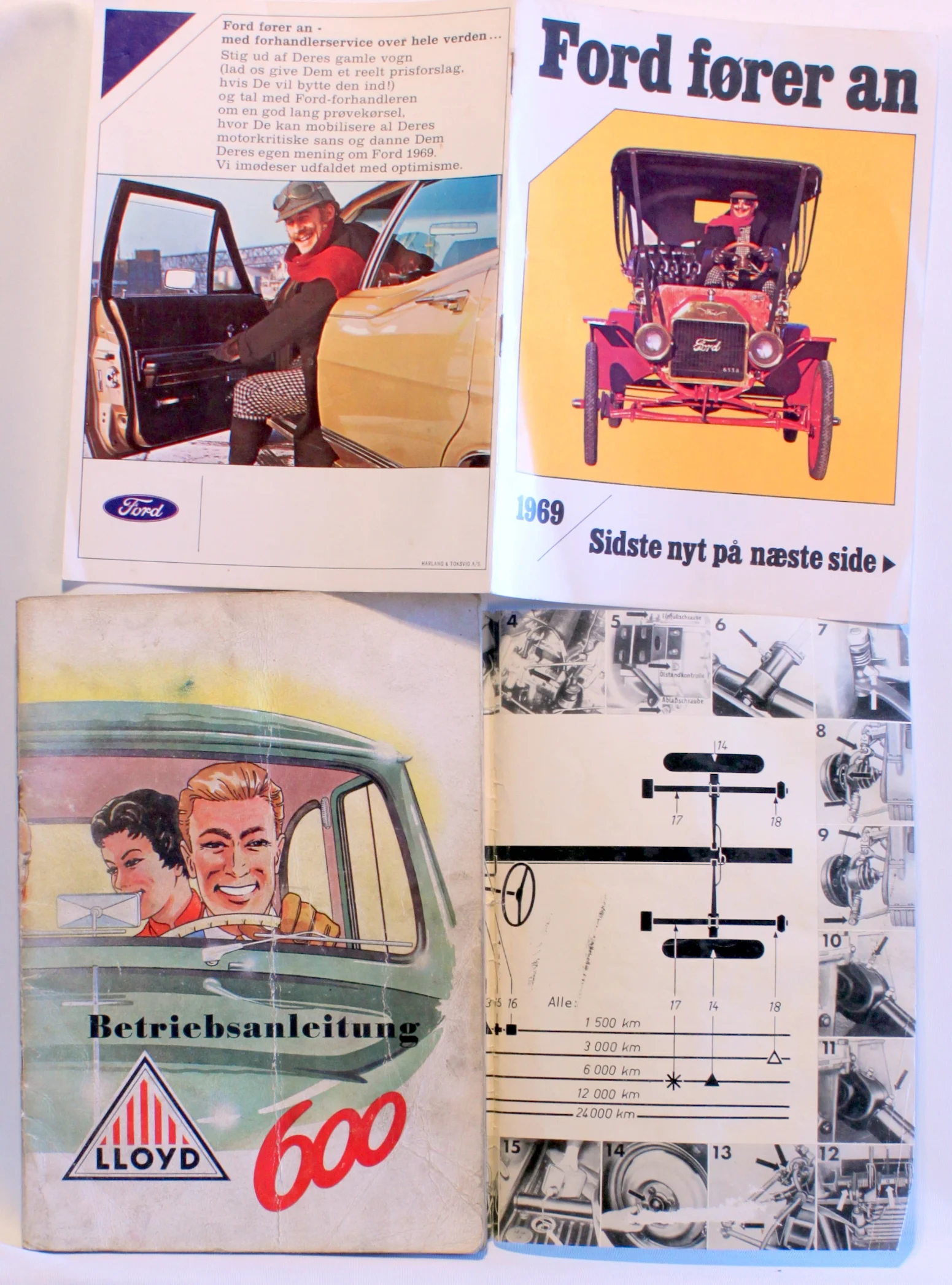 Lloyd 600. Ford fører an 1969.