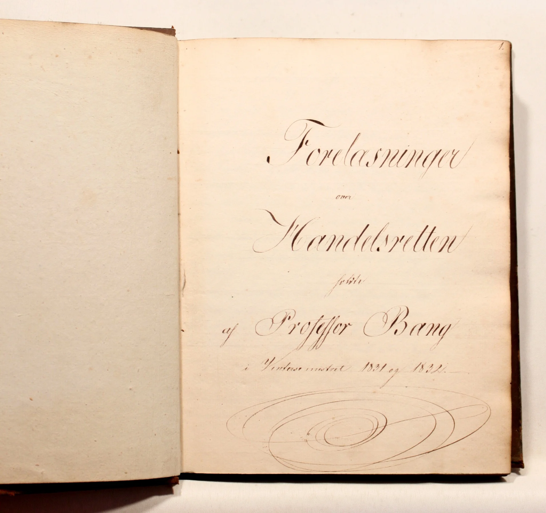 Forelæsninger over Handelsretten 1831 og 1832