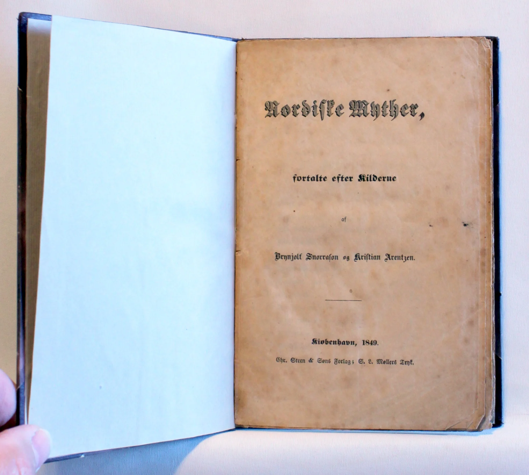 Nordiske Myther, fortalte efter kilderne