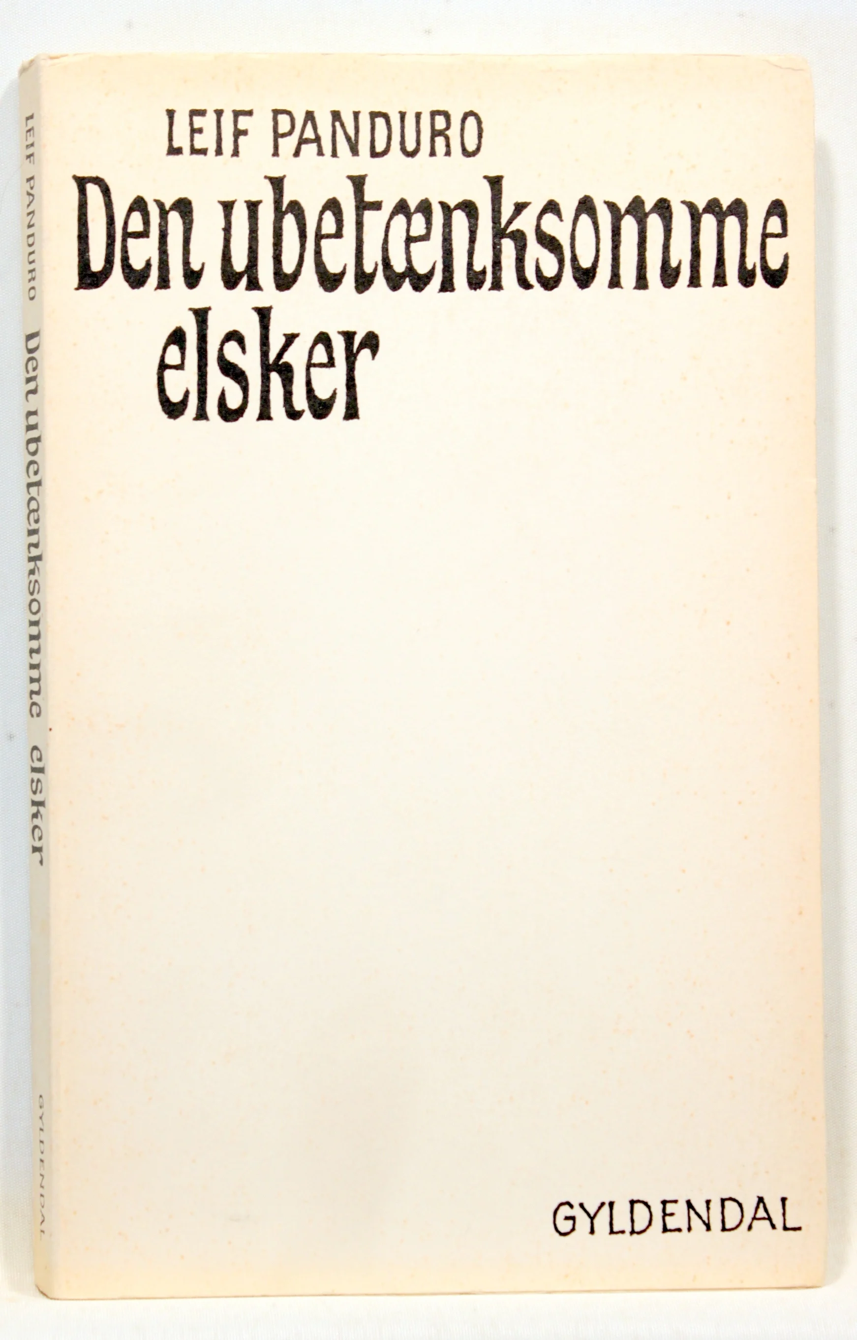 Den ubetænksomme elsker