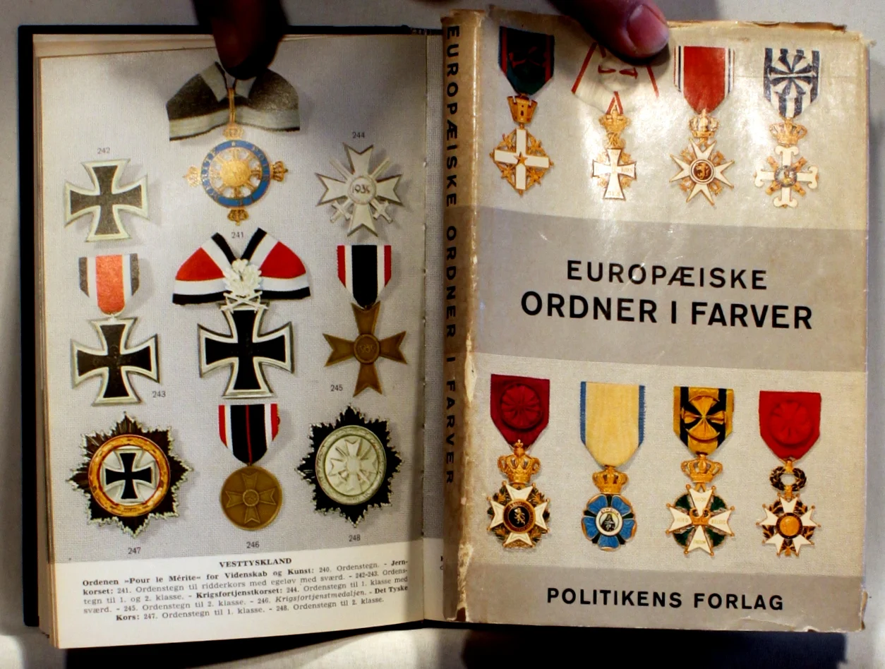 Europæiske ordner i farver