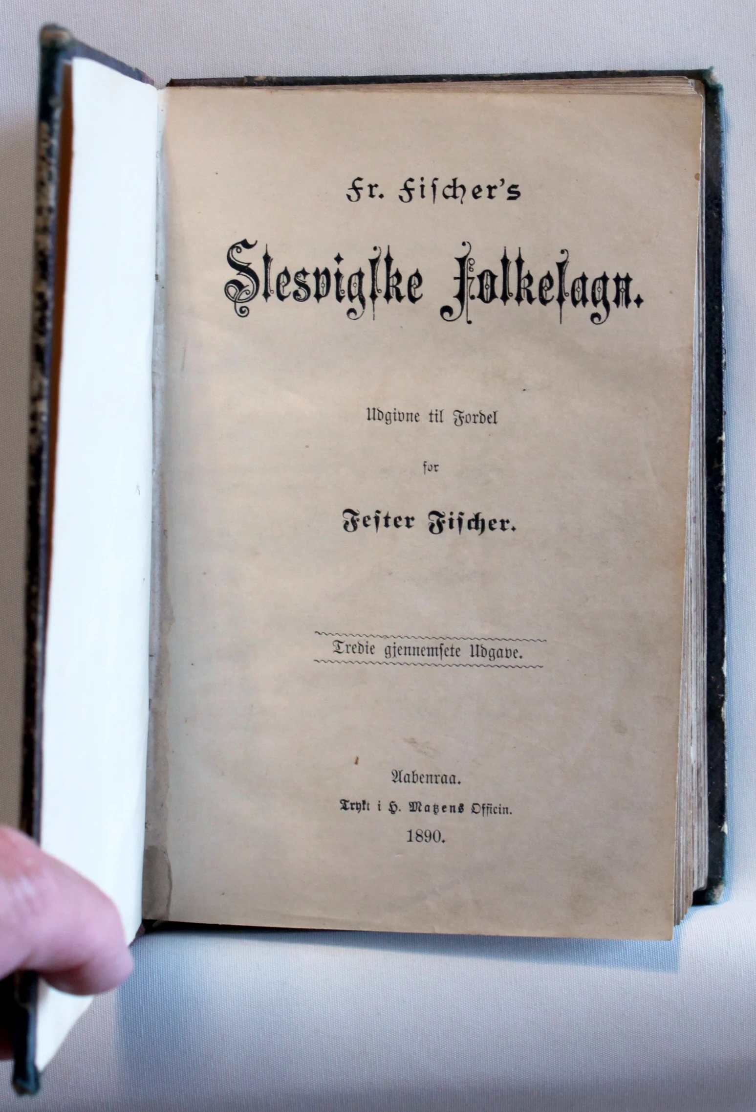 Fr. Fischer’s Slesvigske Folkesagn