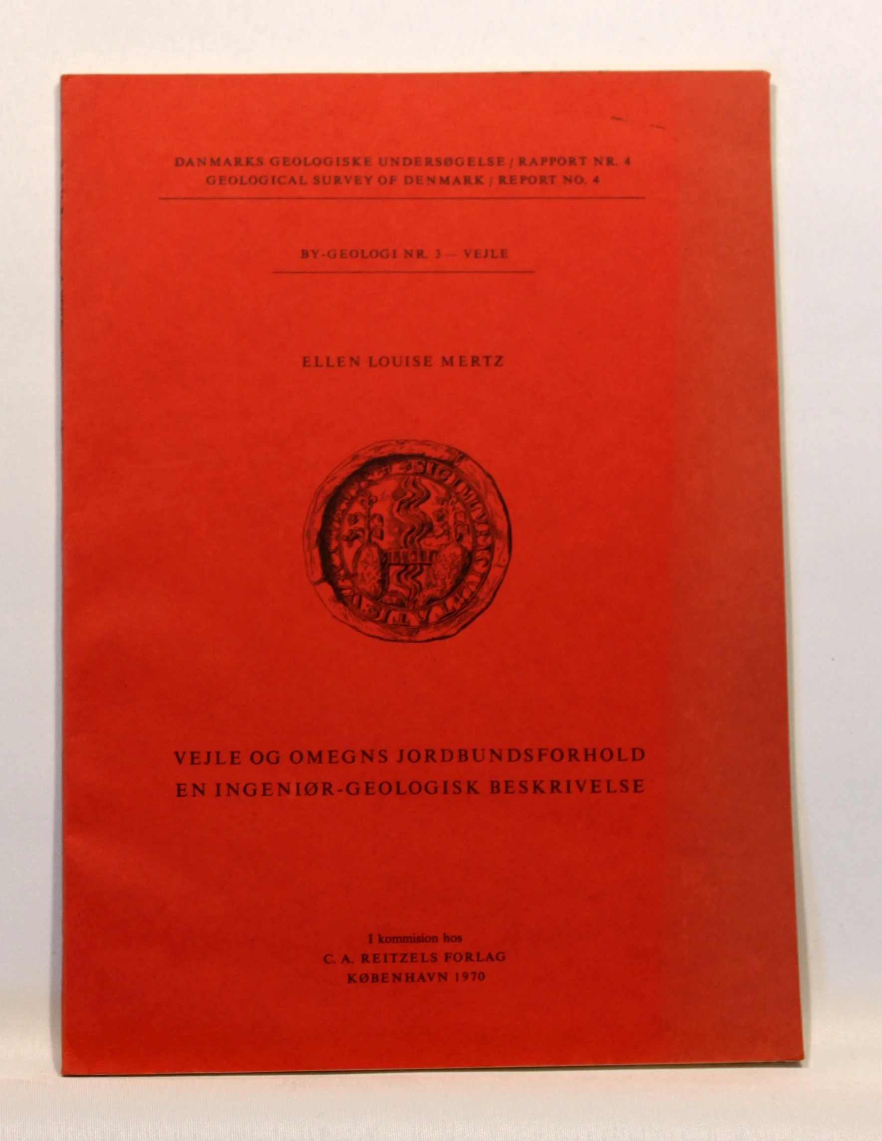 Vejle og omegns jordbundsforhold. En Ingeniør Geologisk beskrivelse