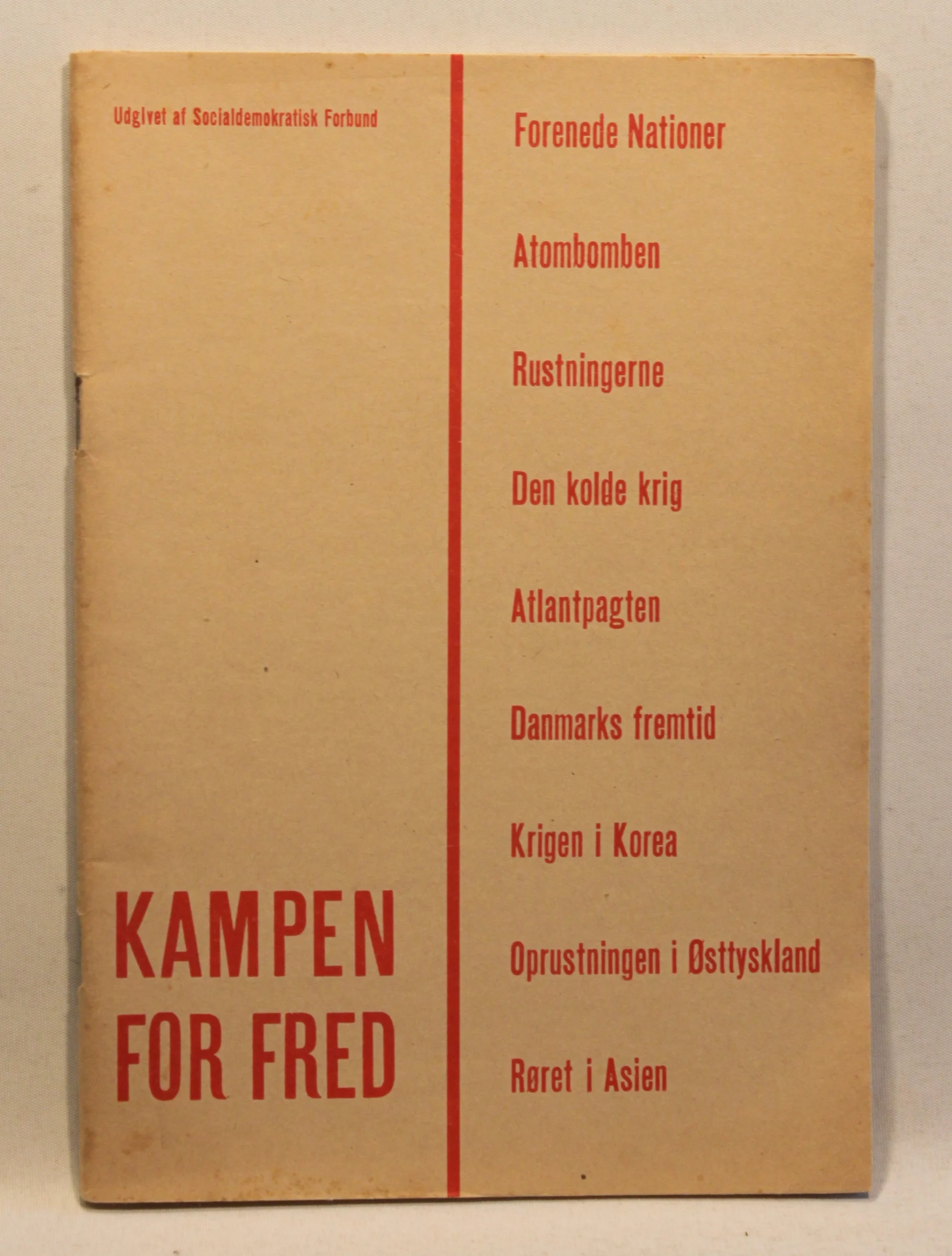Kampen for fred