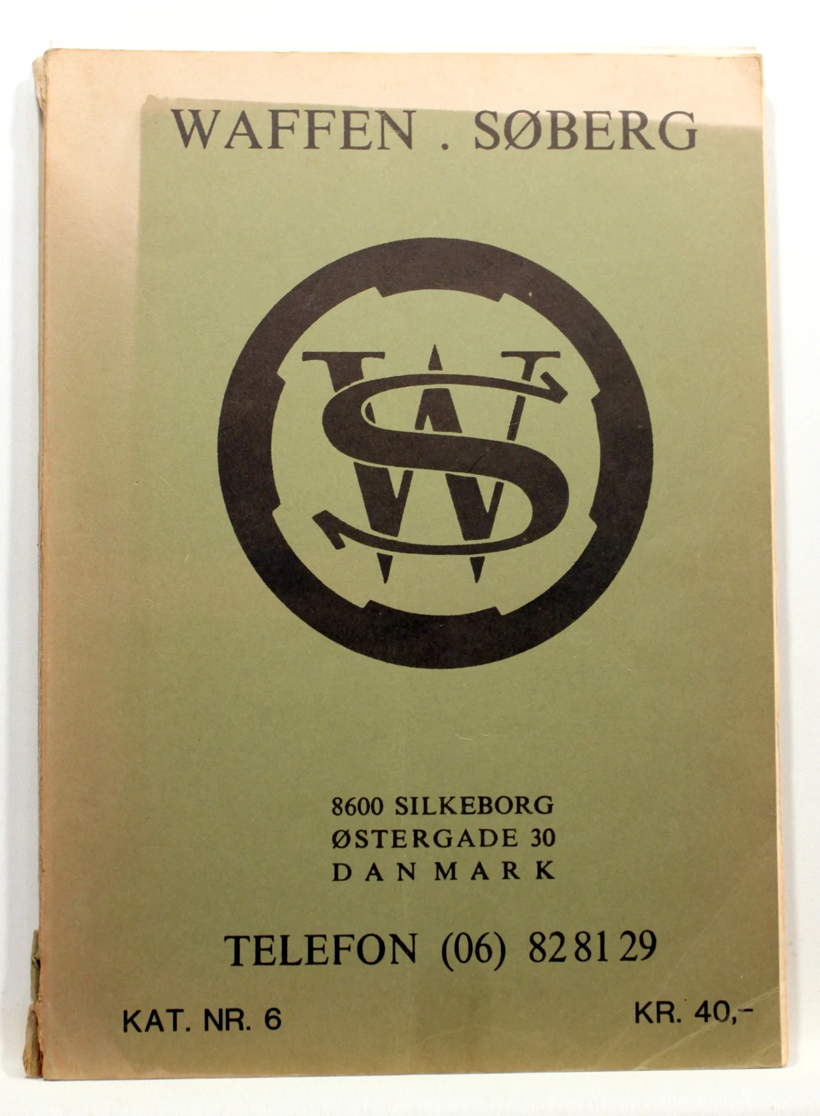 Waffen Søberg. Kat. Nr. 6