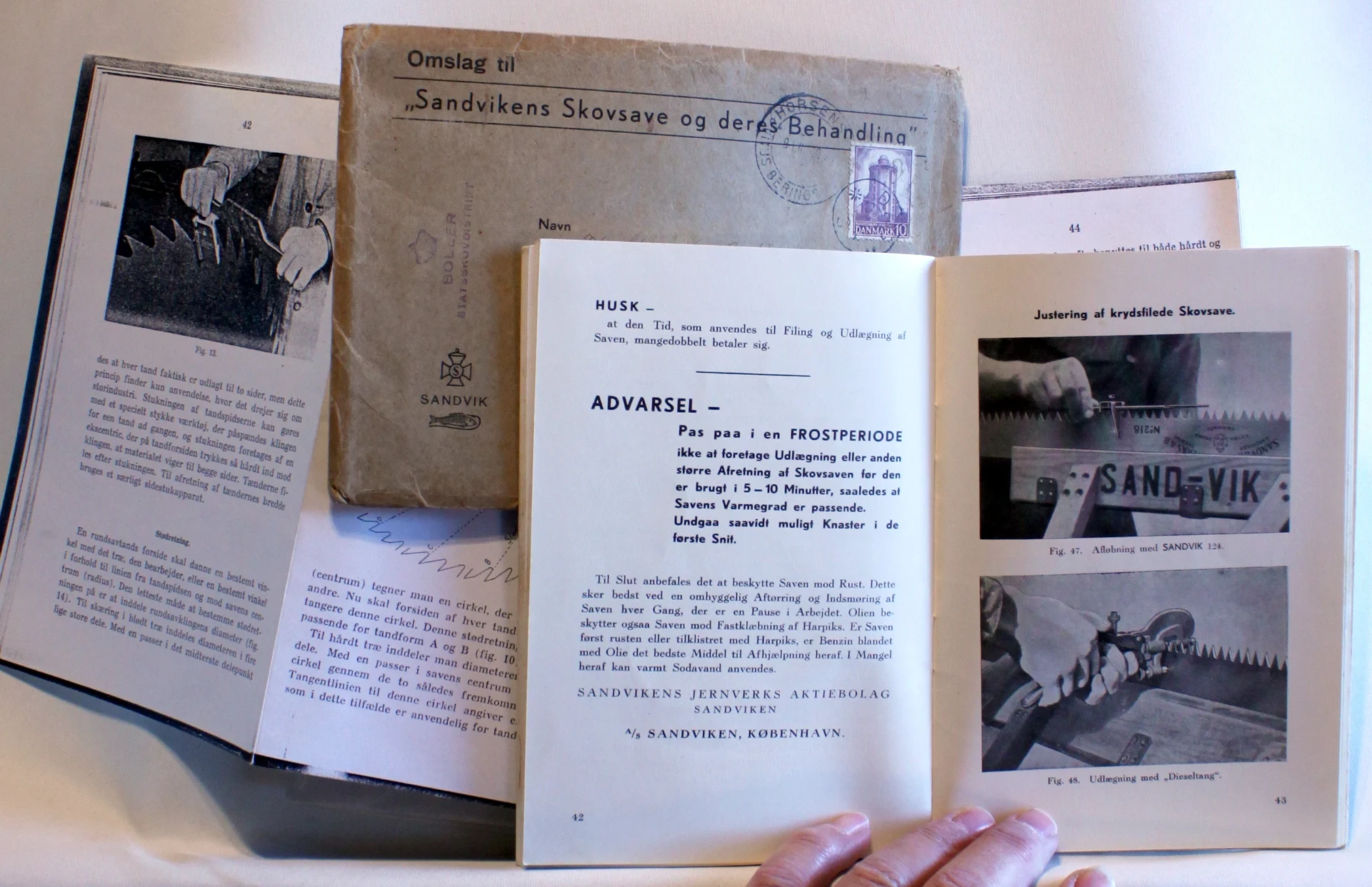 Sandvikens Skovsave og deres behandling