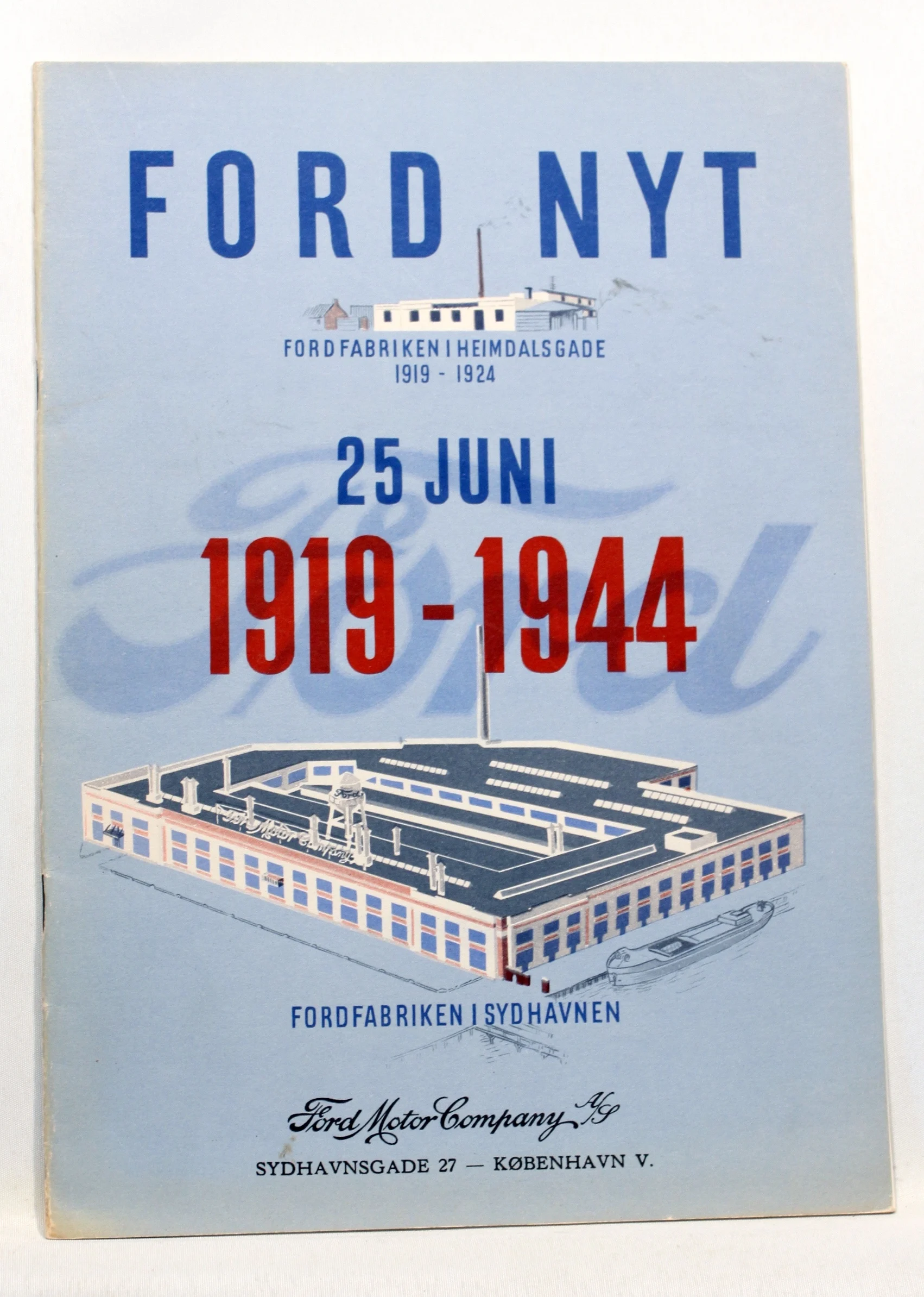 Ford Nyt. 25 juni 1919-1944. Jubilæumsnummer