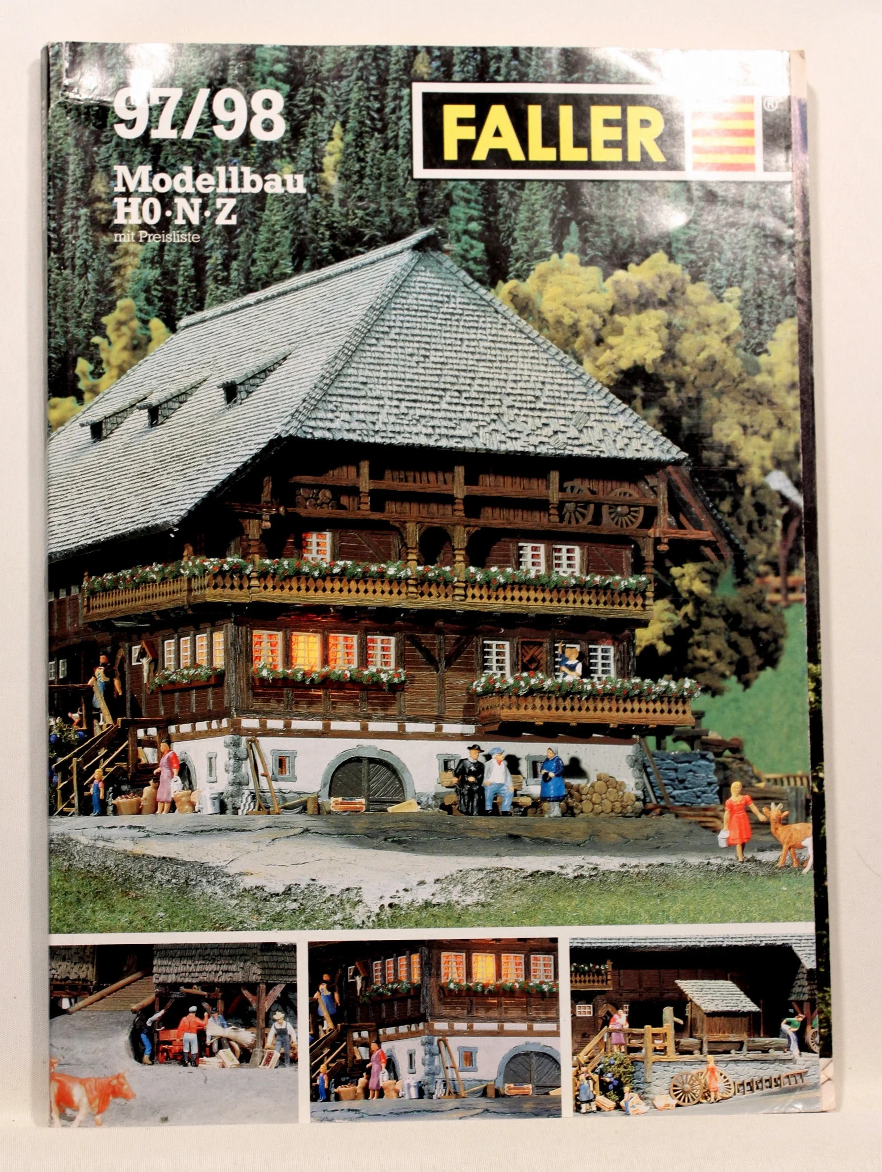 Faller 97/98 Modellbau HO, N, Z, mit Preisliste