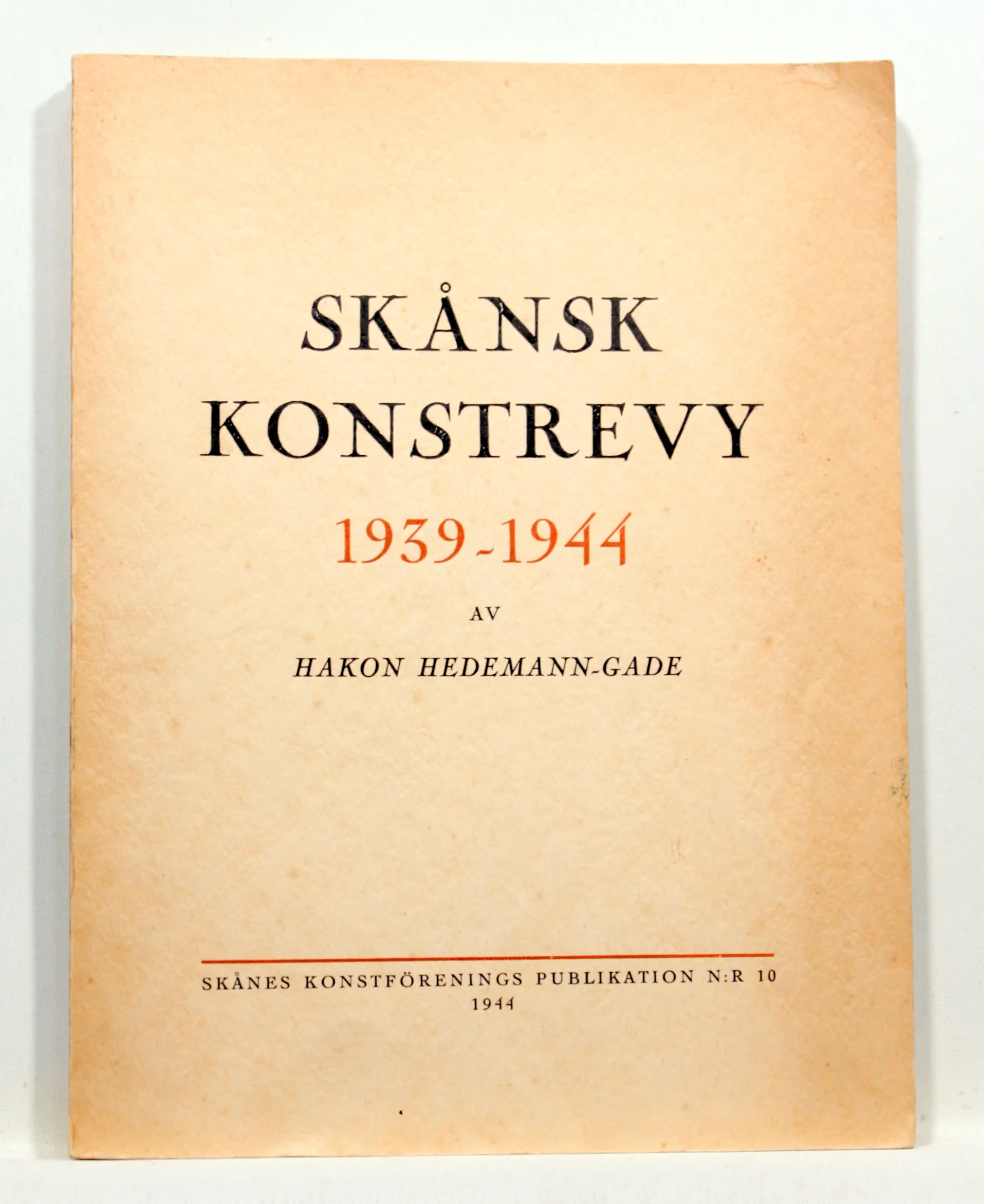Skånsk Konstrevy 1939-1944